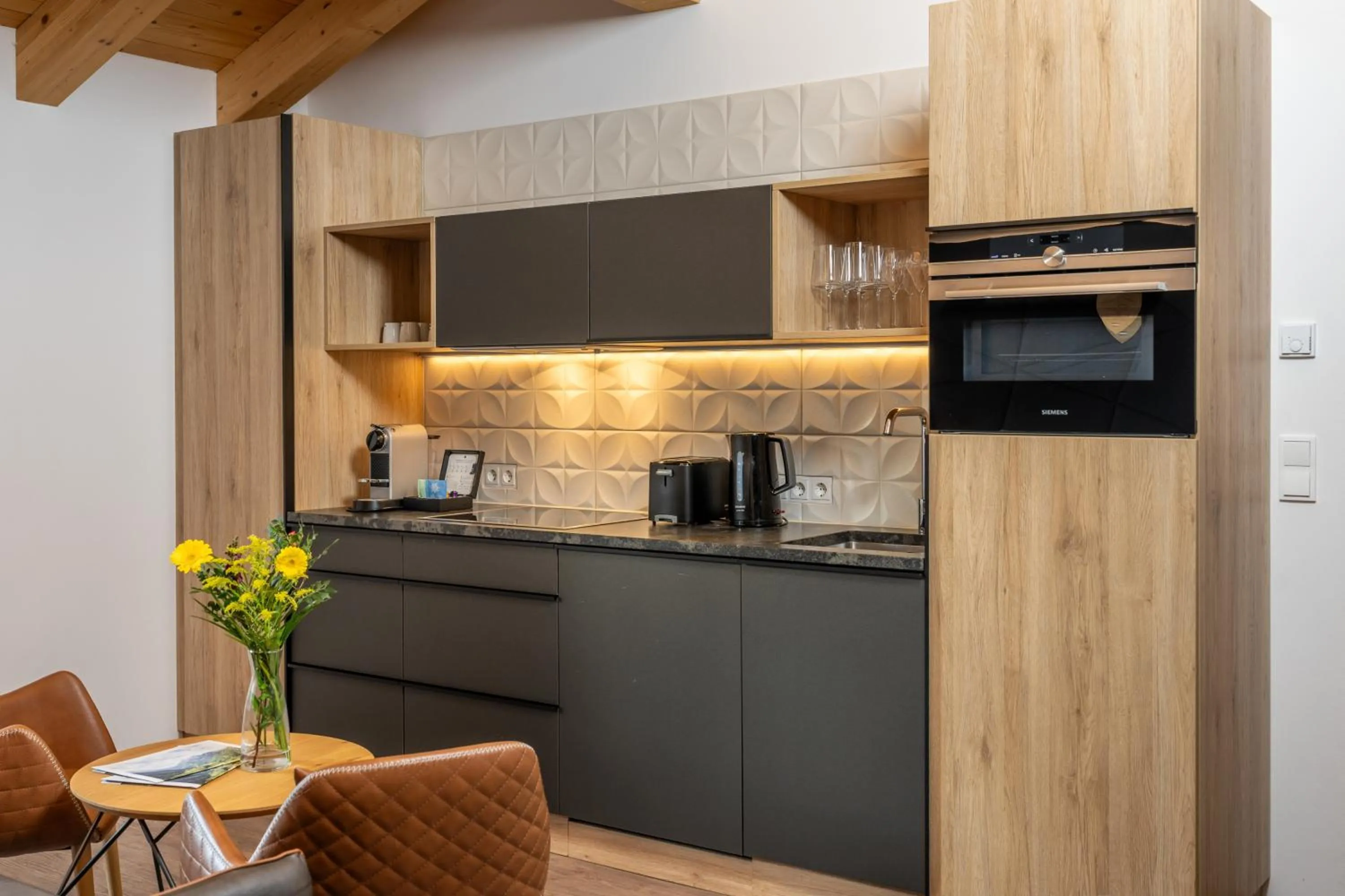 Kitchen or kitchenette in Stockinggut by AvenidA