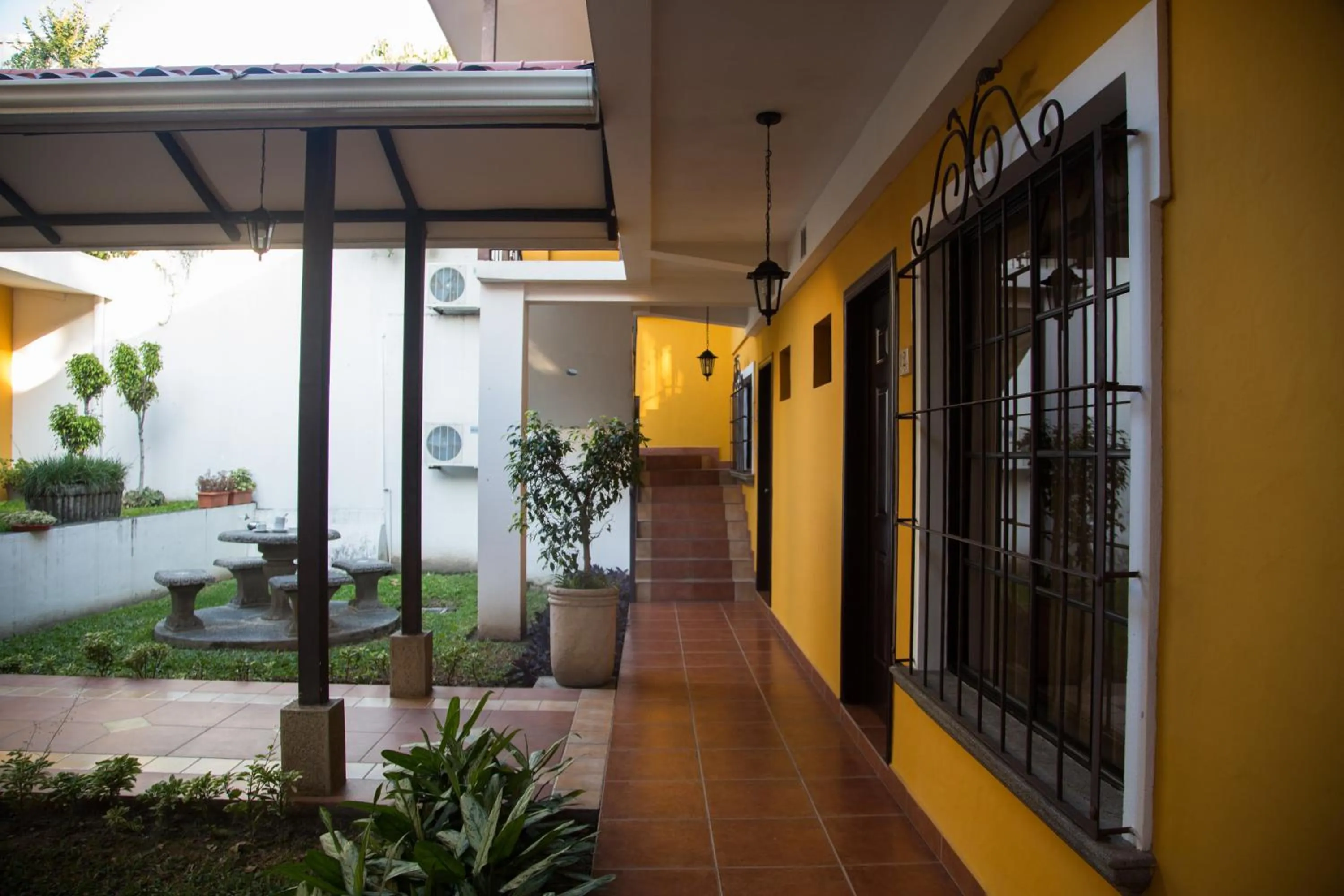 Patio in Hotel Villa Terra
