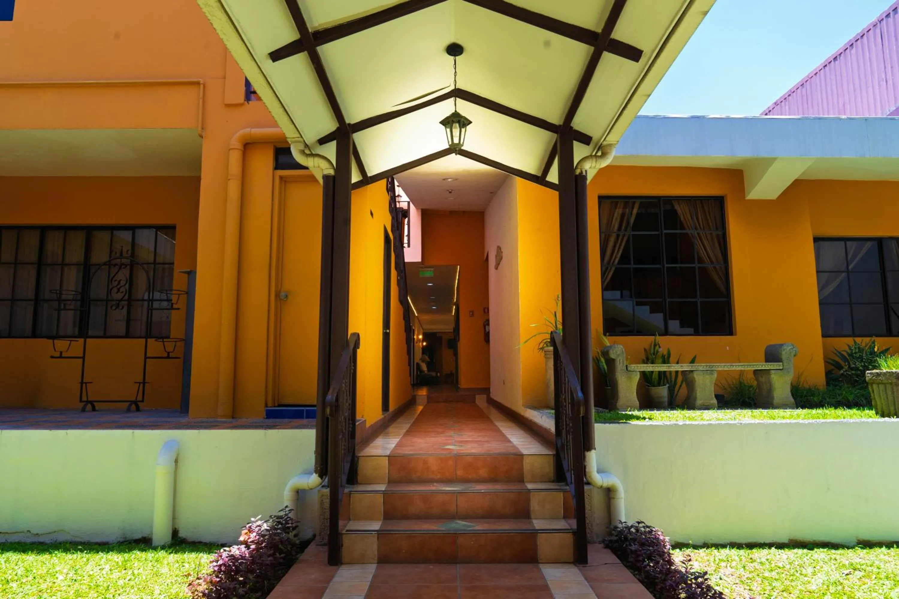 Property building in Hotel Villa Terra