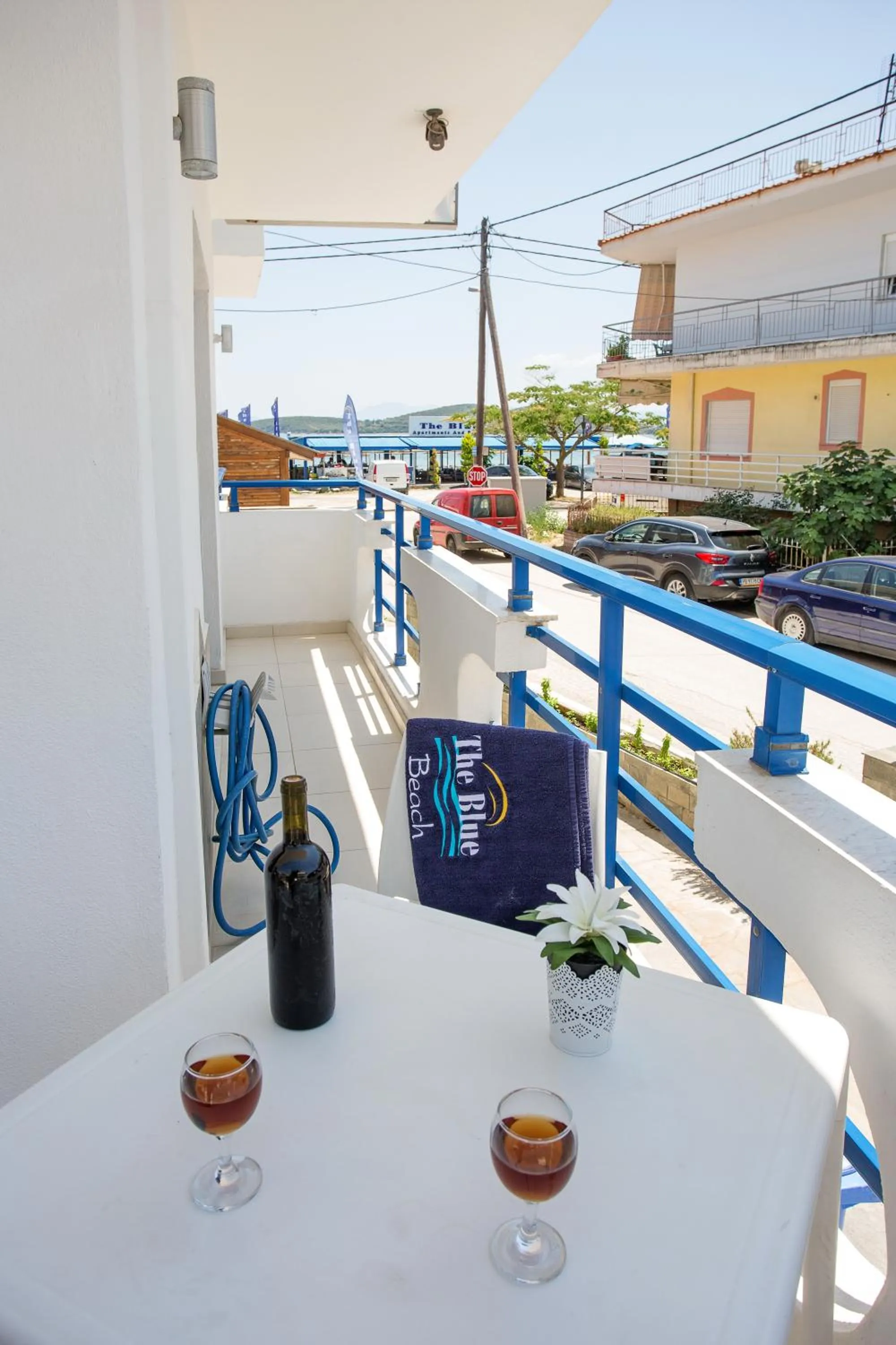 Balcony/Terrace in The Blue Beach Apartments