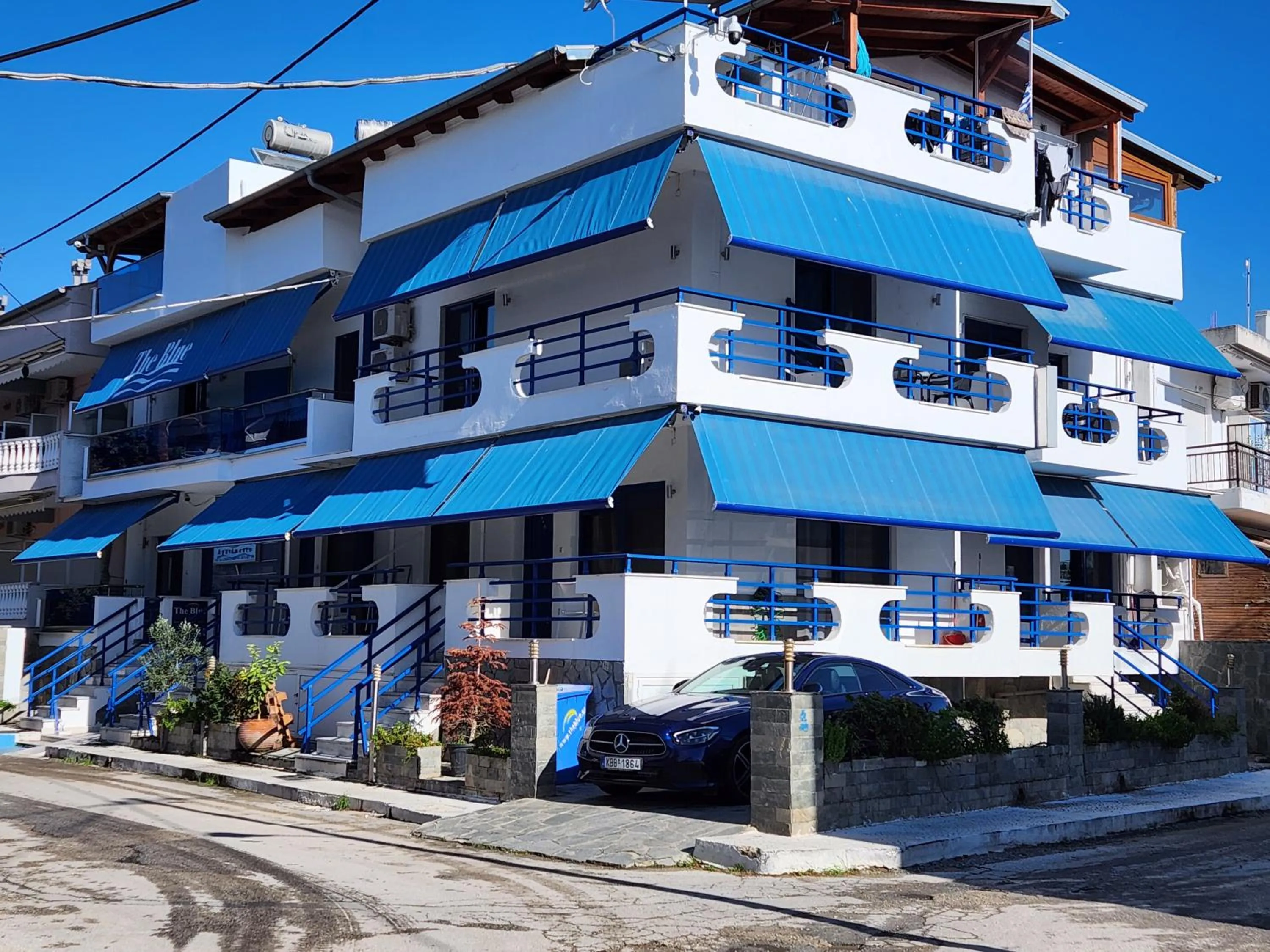 Property building in The Blue Beach Apartments