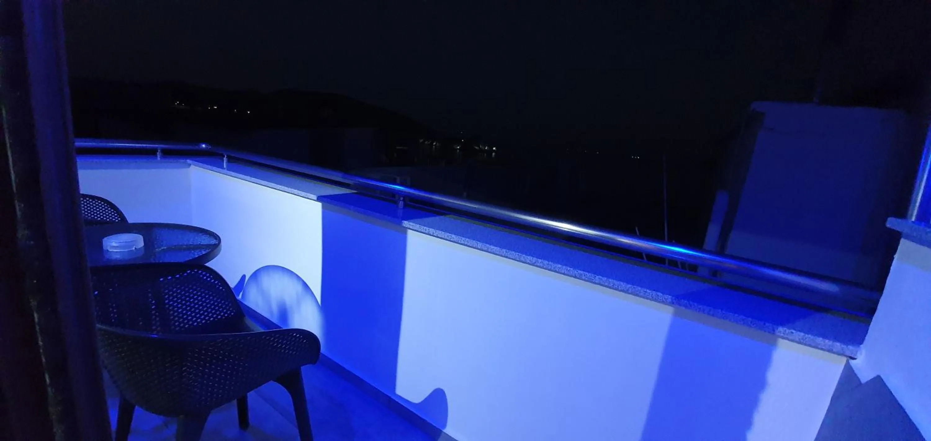 Balcony/Terrace in The Blue Beach Apartments