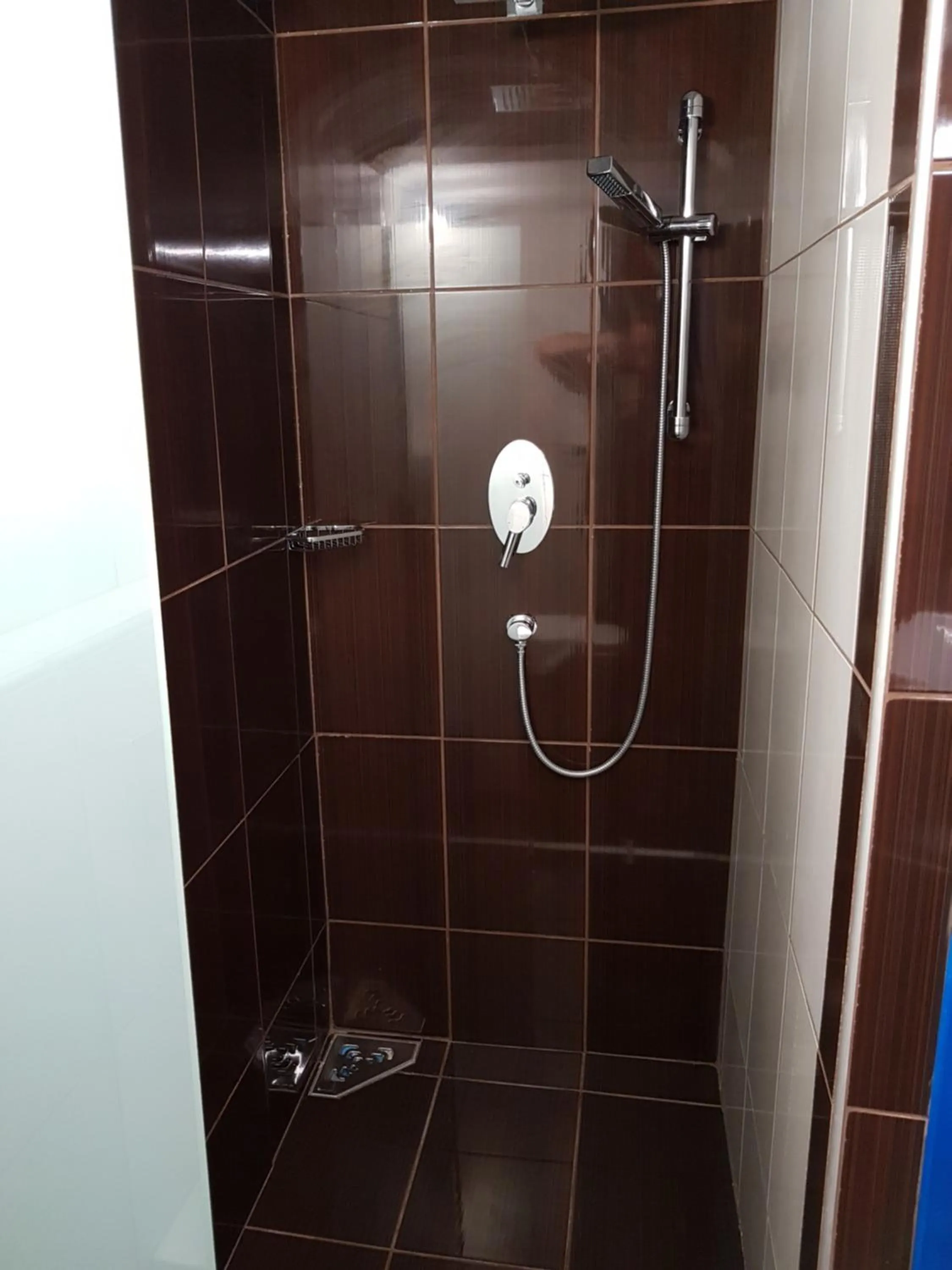 Shower in The Blue Beach Apartments