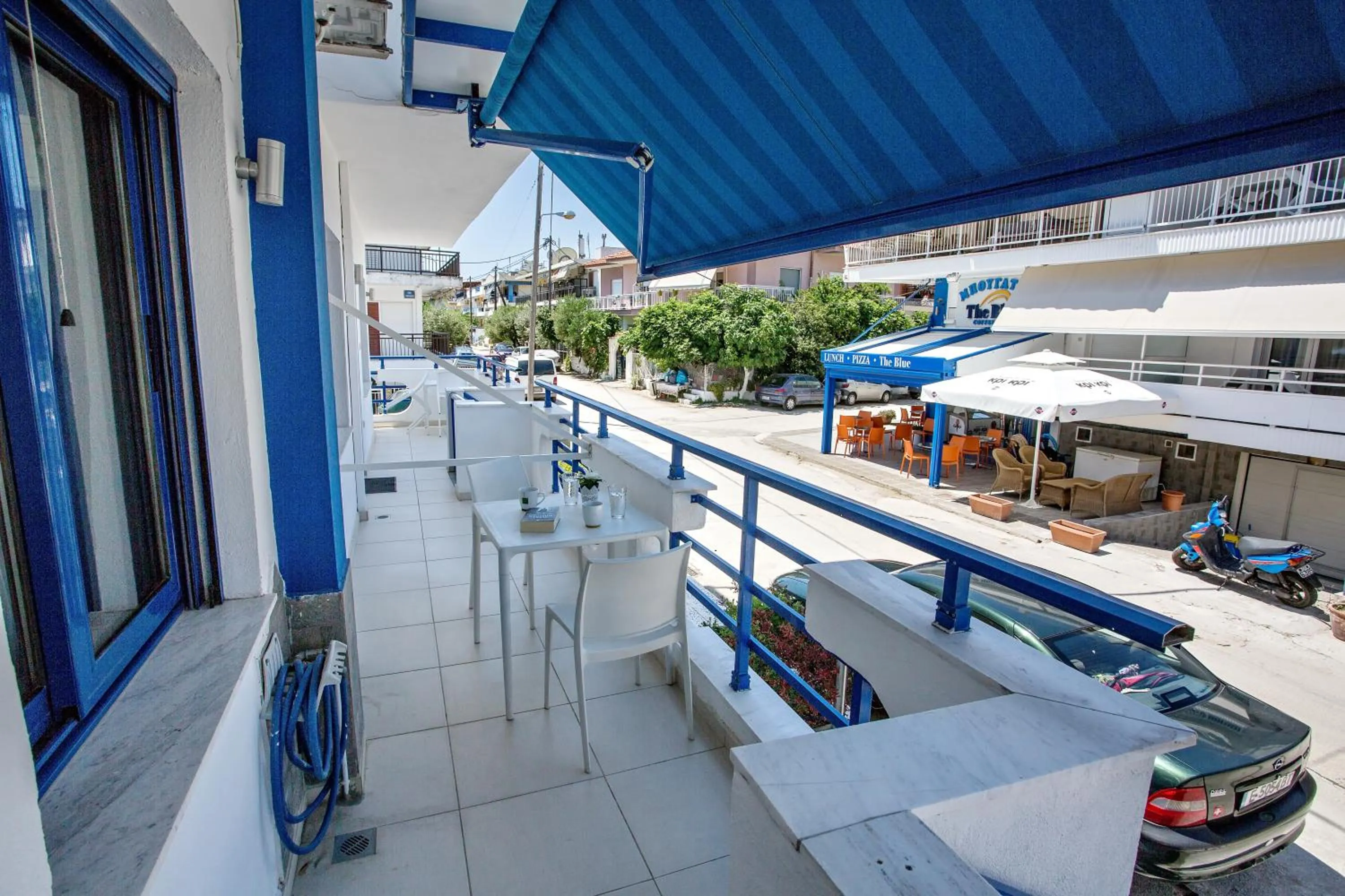 Balcony/Terrace in The Blue Beach Apartments