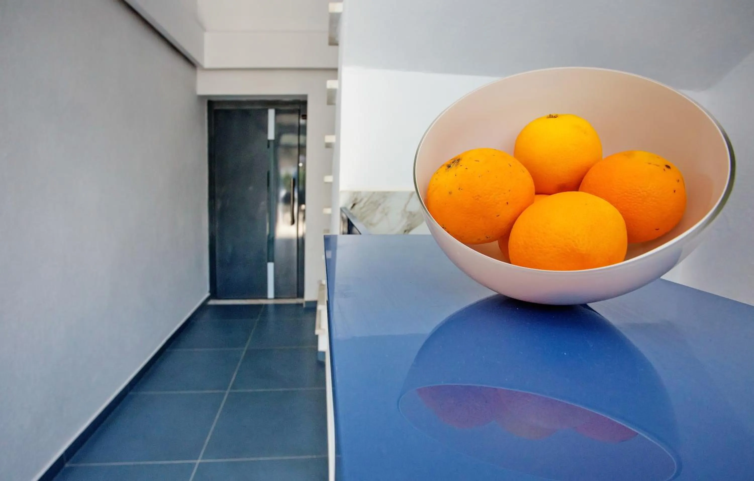 Lobby or reception in The Blue Beach Apartments