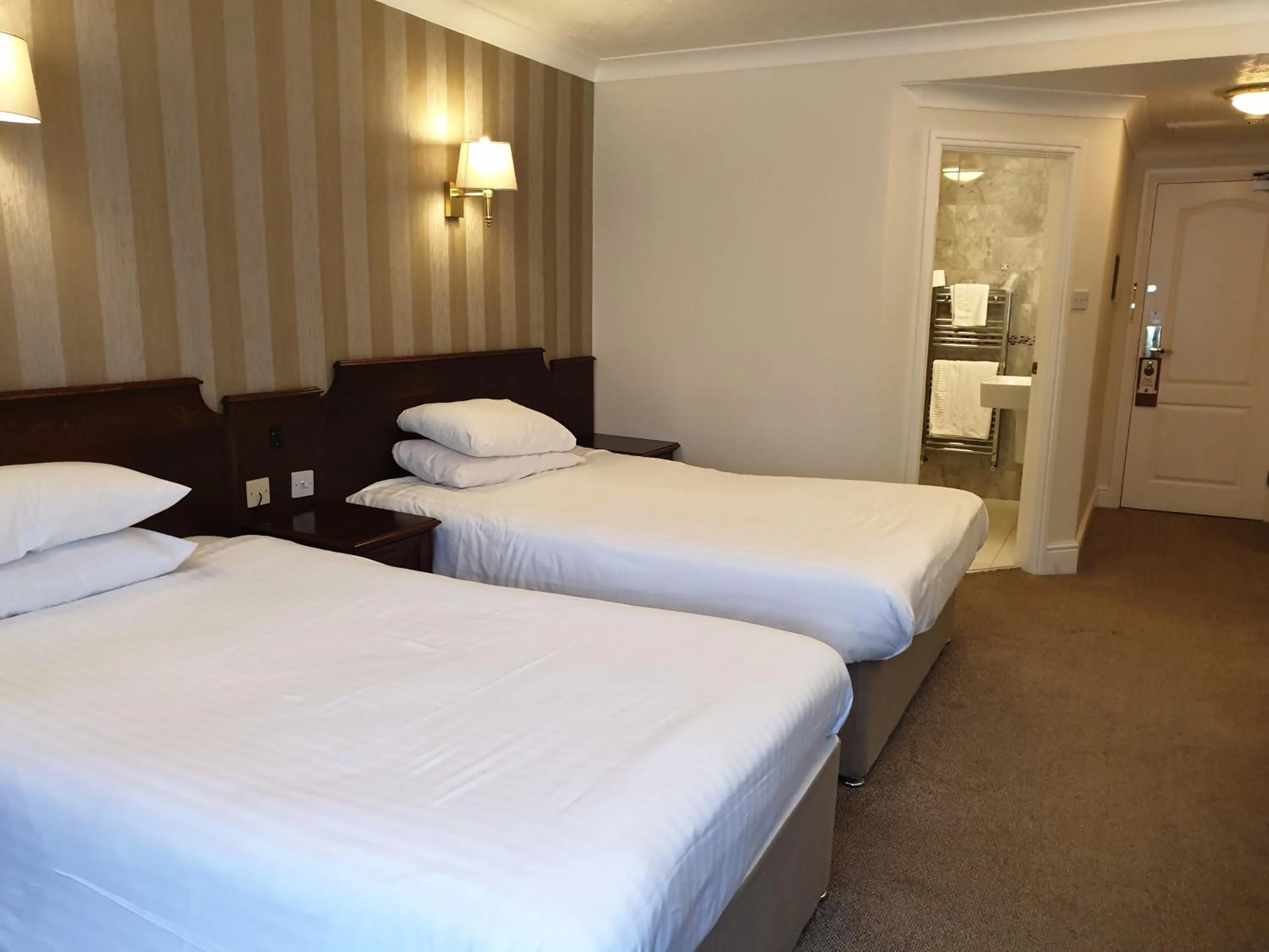 Bedroom in Bredbury Hall Hotel