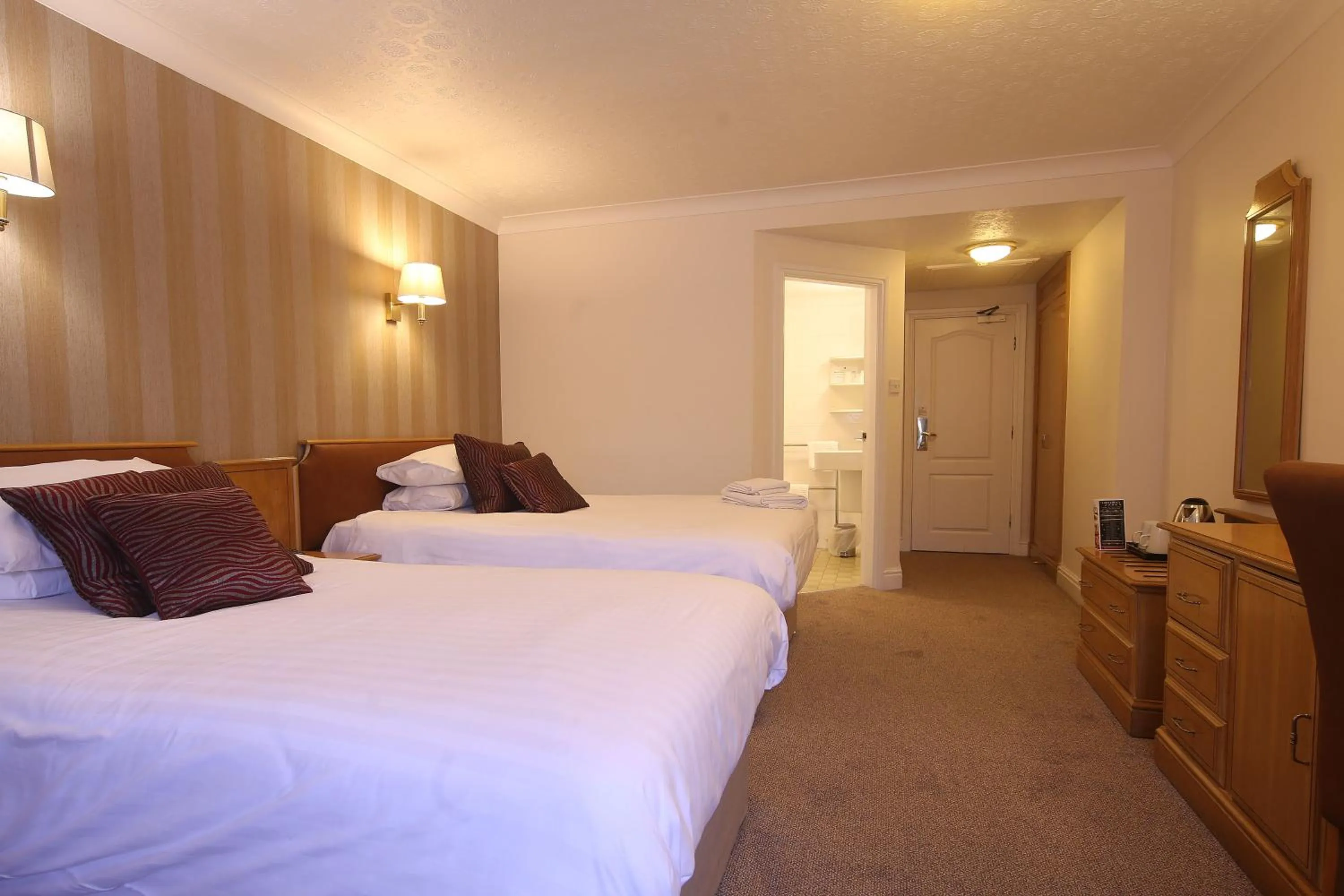 Bedroom in Bredbury Hall Hotel