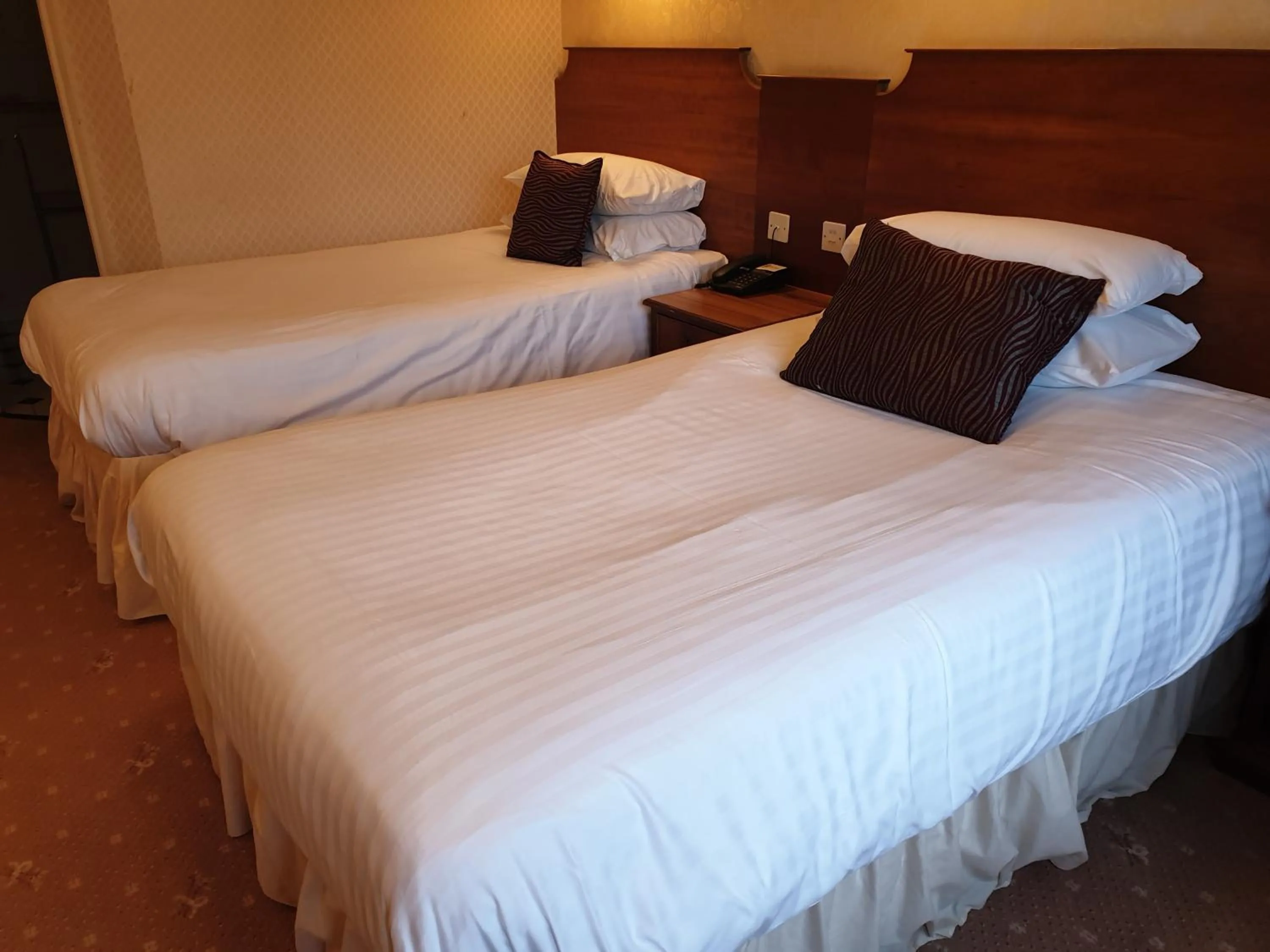 Bedroom in Bredbury Hall Hotel