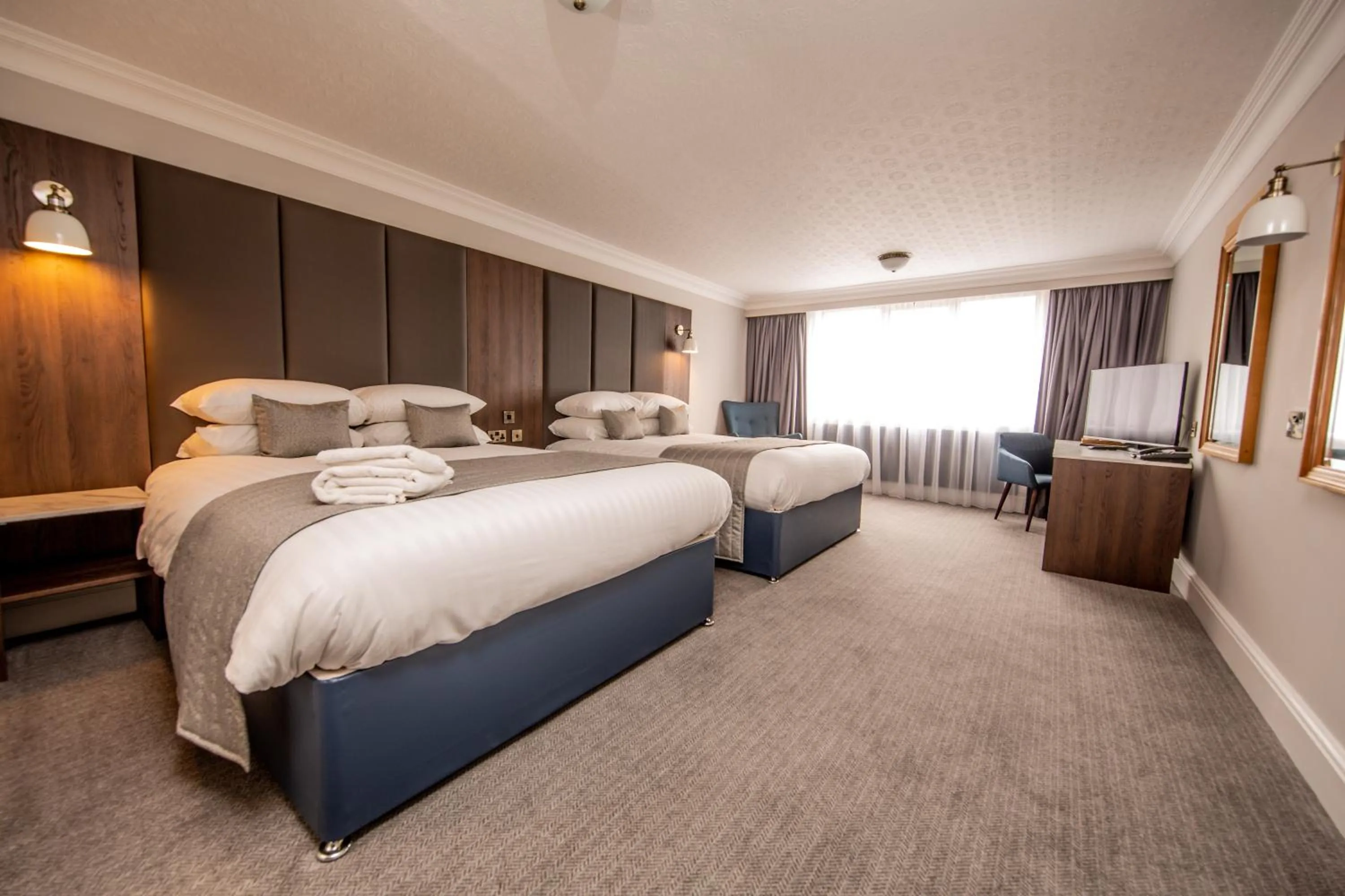 Bedroom in Bredbury Hall Hotel