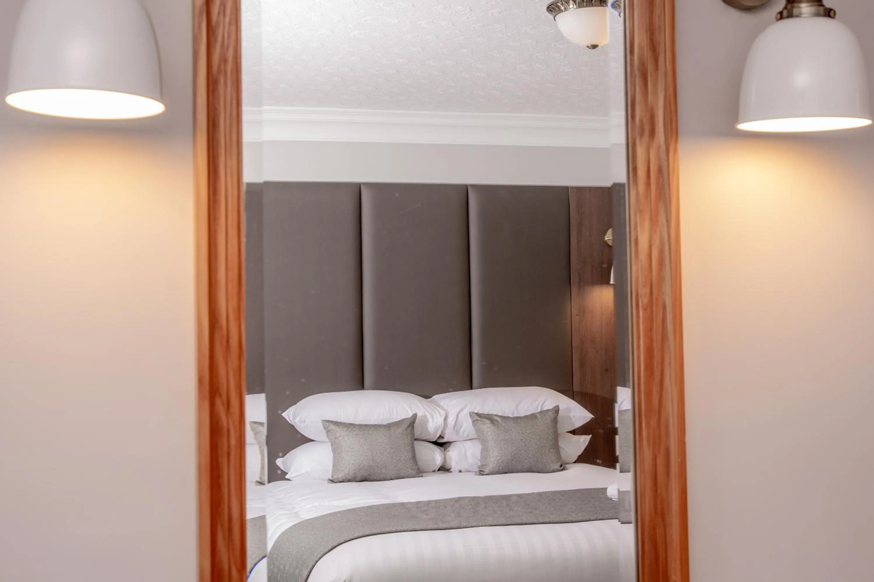 Bathroom in Bredbury Hall Hotel