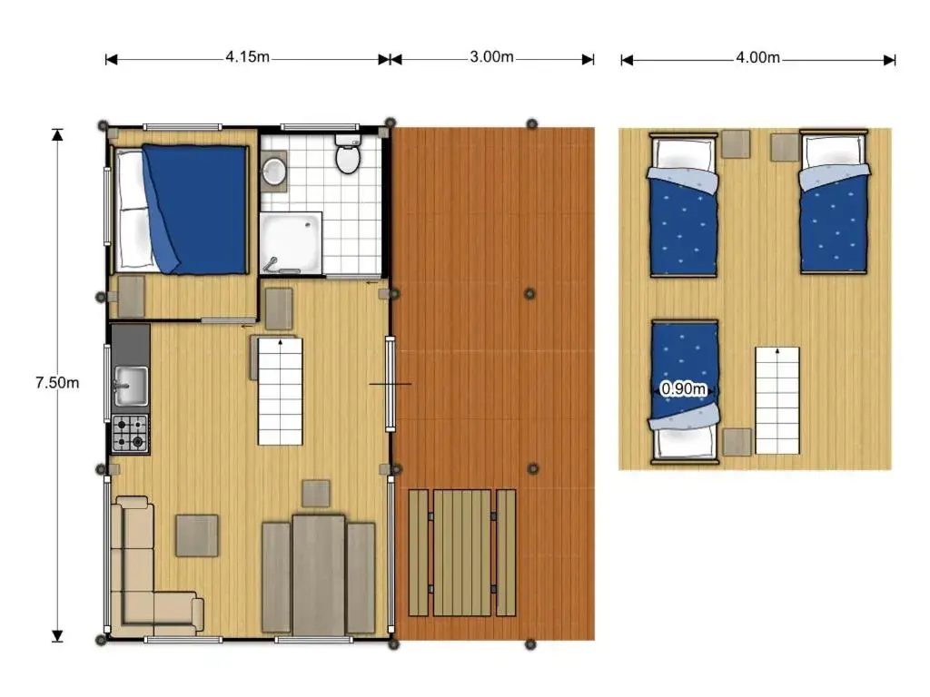 Family Glamping Villa in Nomad Knokke Family Glamping Villa in Nomad Knokke