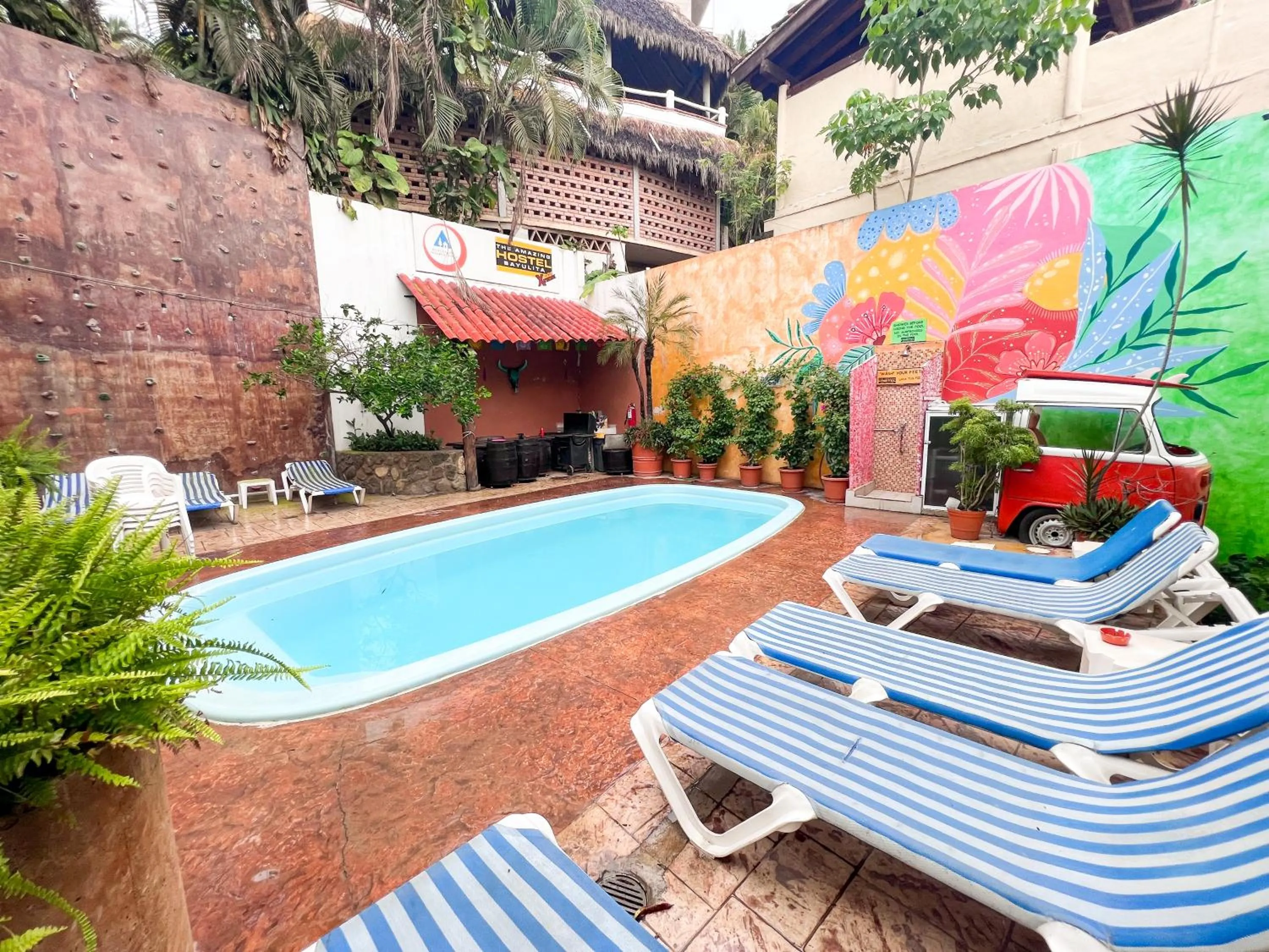 Swimming pool in ITH Sayulita Amazing Surf Hostel