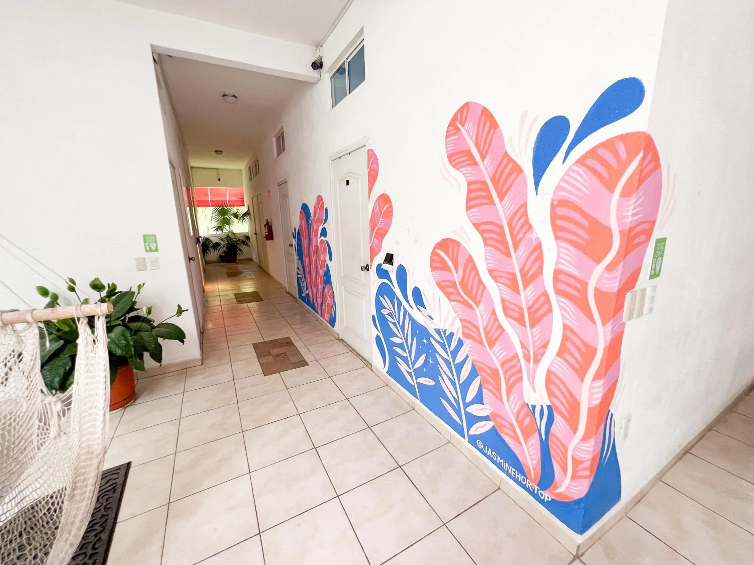 Decorative detail in ITH Sayulita Amazing Surf Hostel