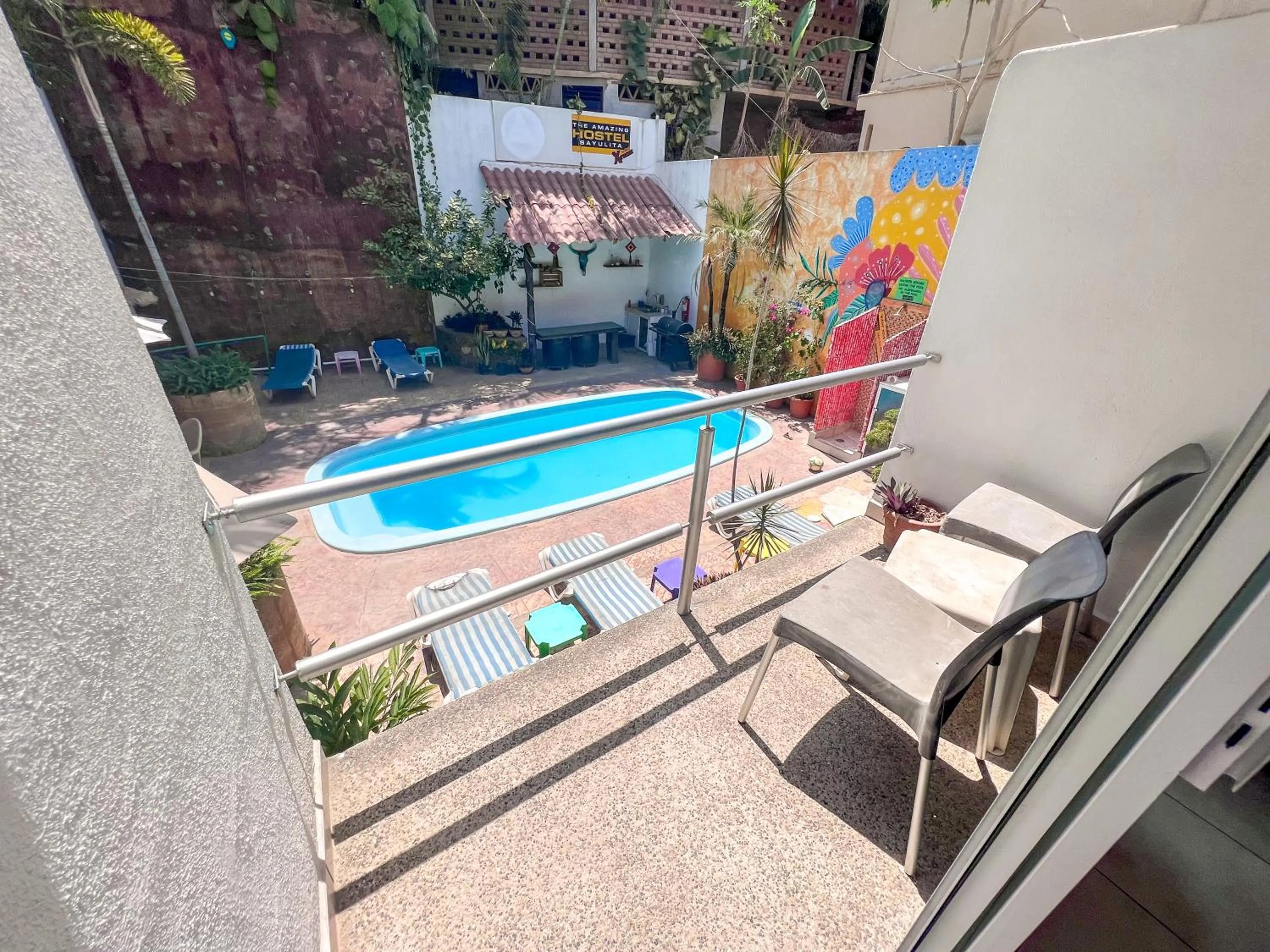 Balcony/Terrace in ITH Sayulita Amazing Surf Hostel