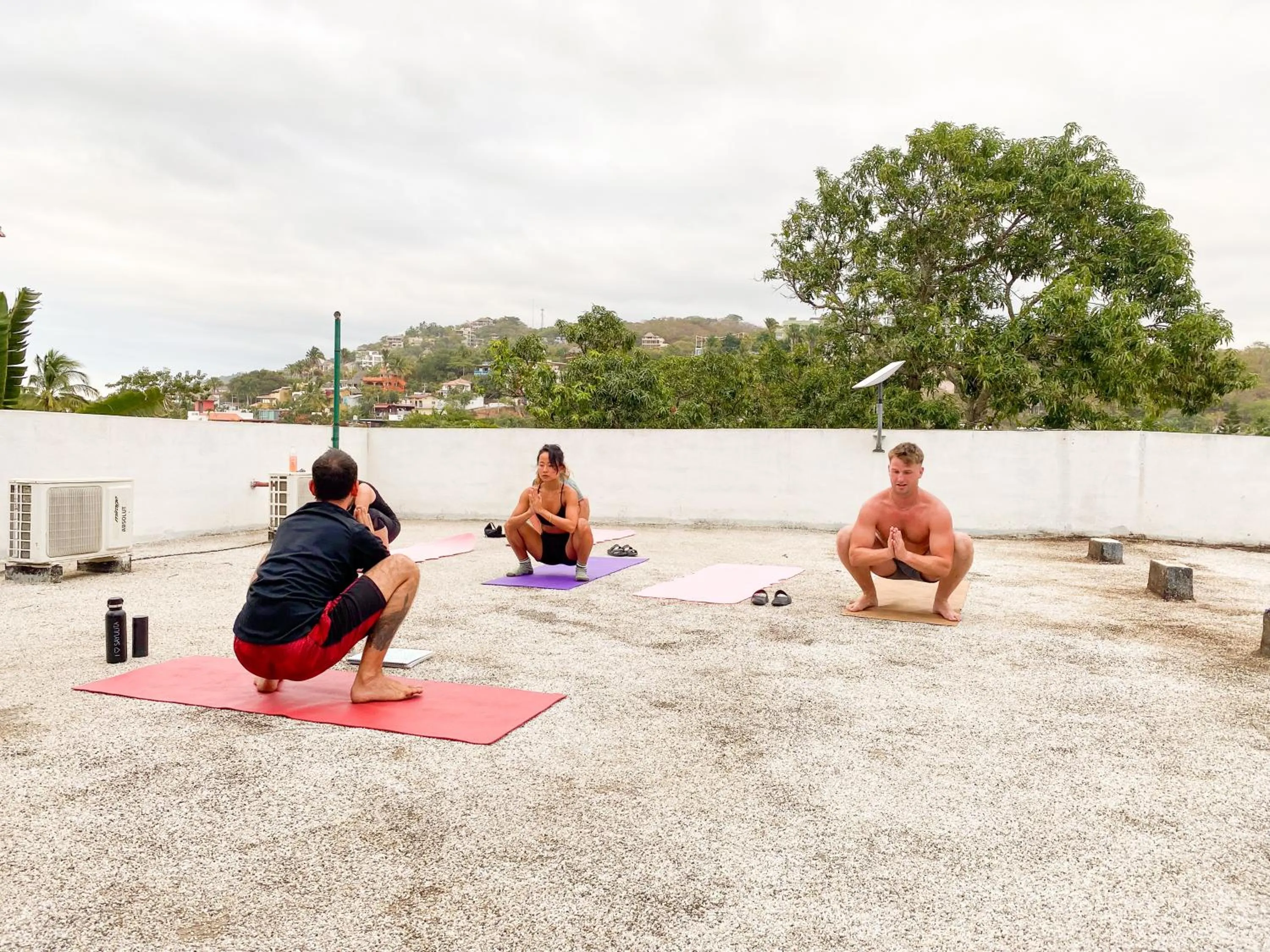 Patio in ITH Sayulita Amazing Surf Hostel