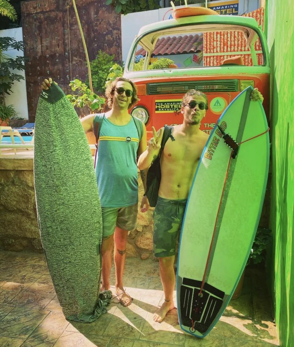 Guests in ITH Sayulita Amazing Surf Hostel