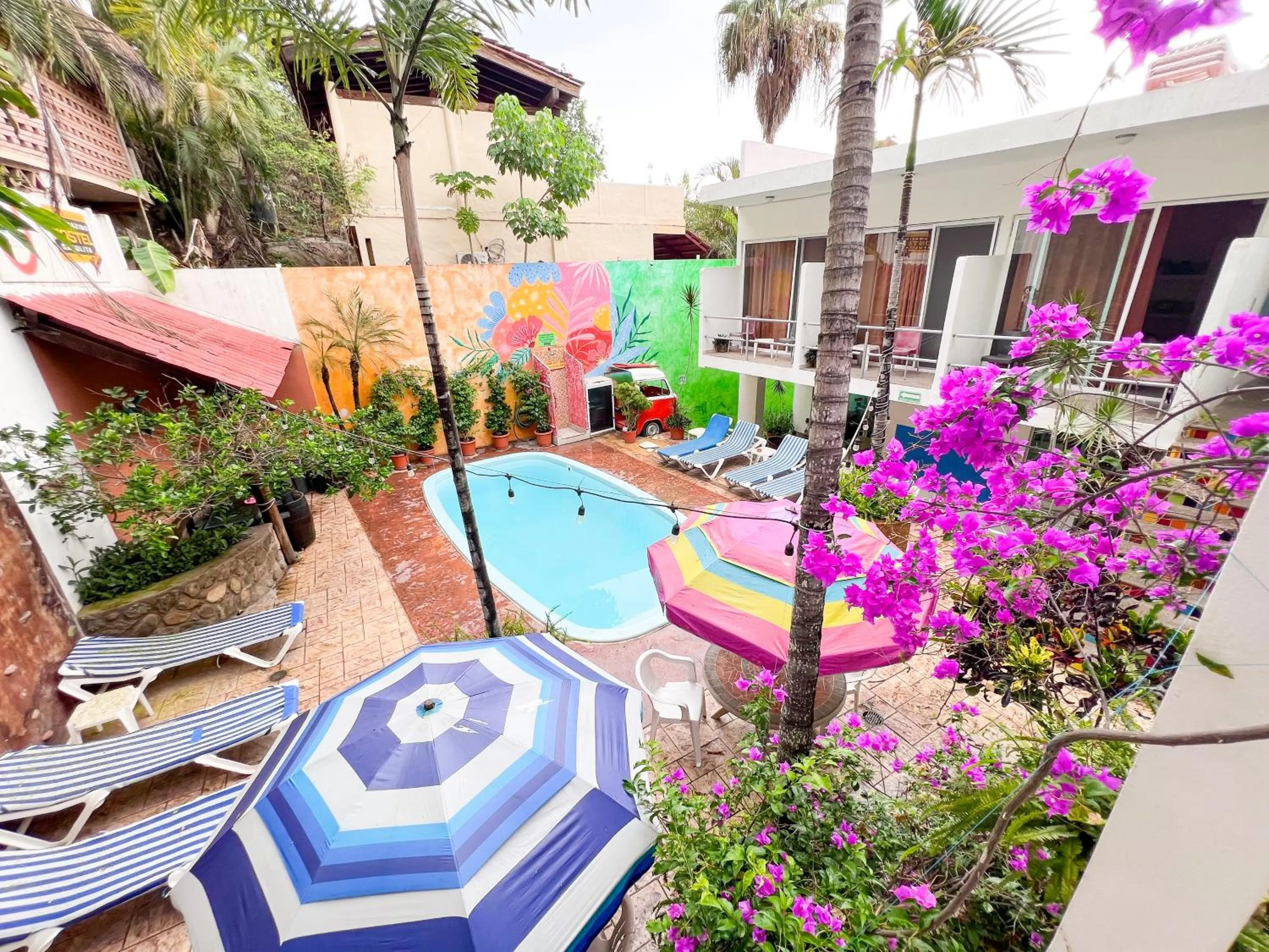 Swimming pool in ITH Sayulita Amazing Surf Hostel