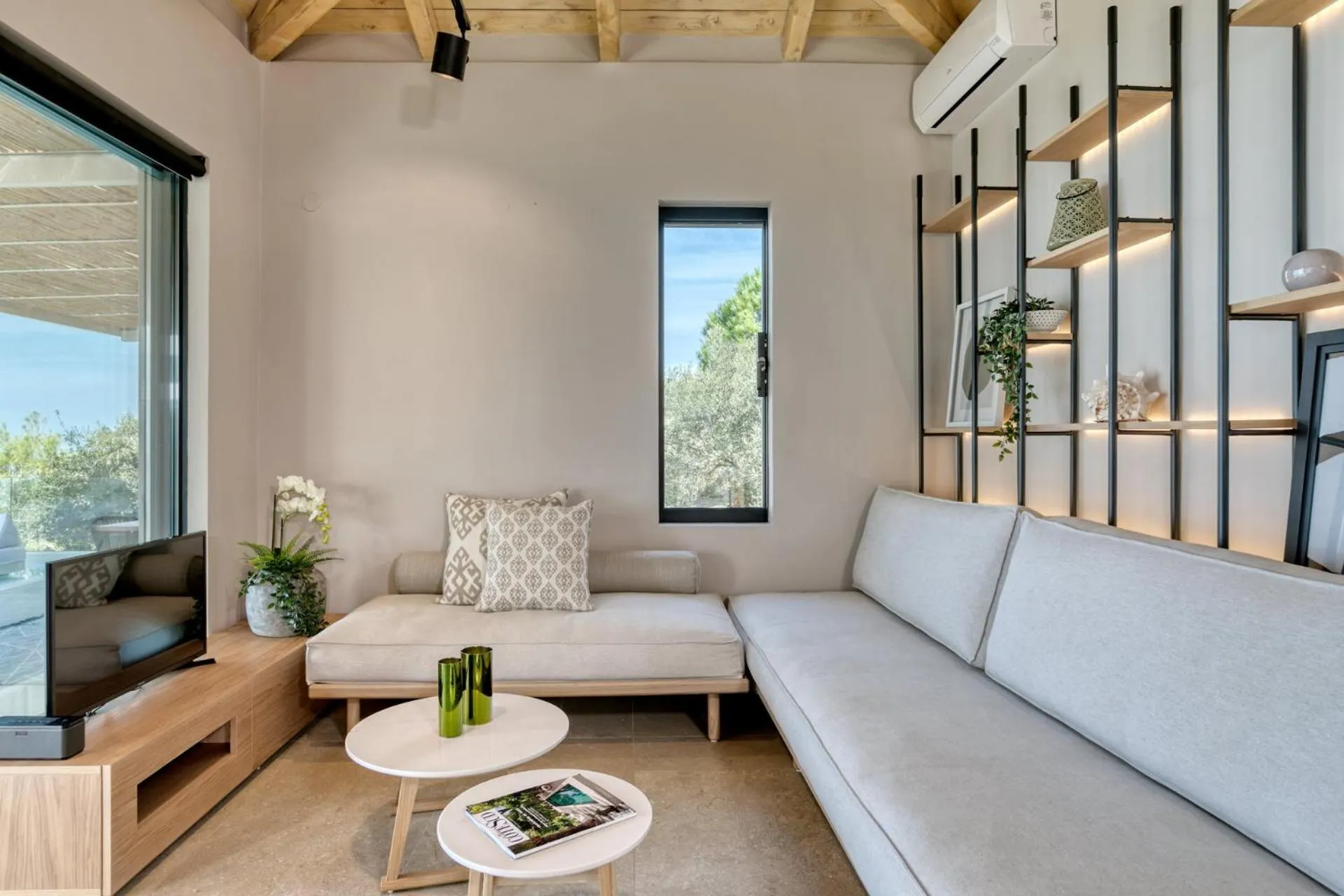 Living room in Artblue Villas