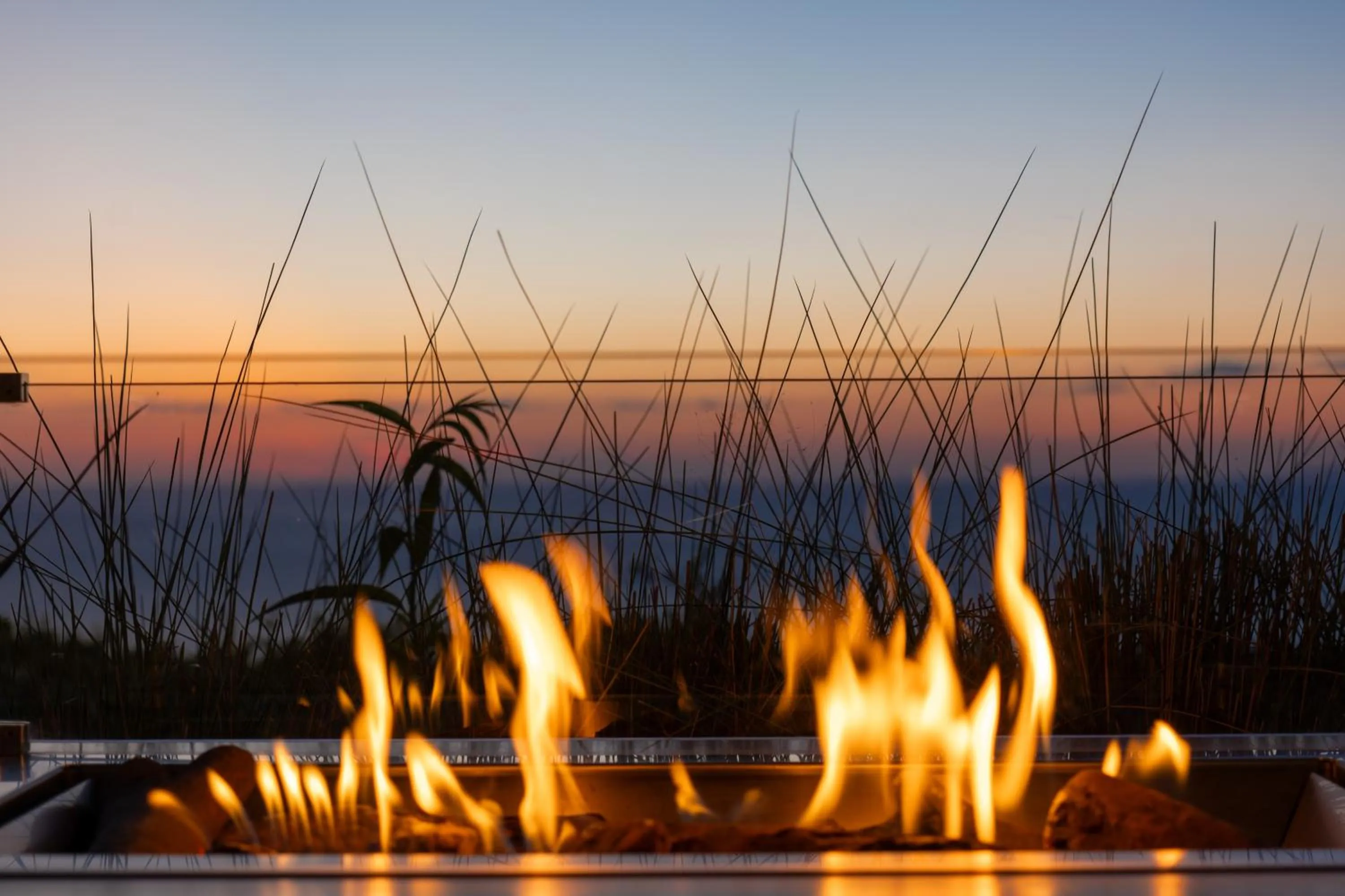 Sunset in Artblue Villas