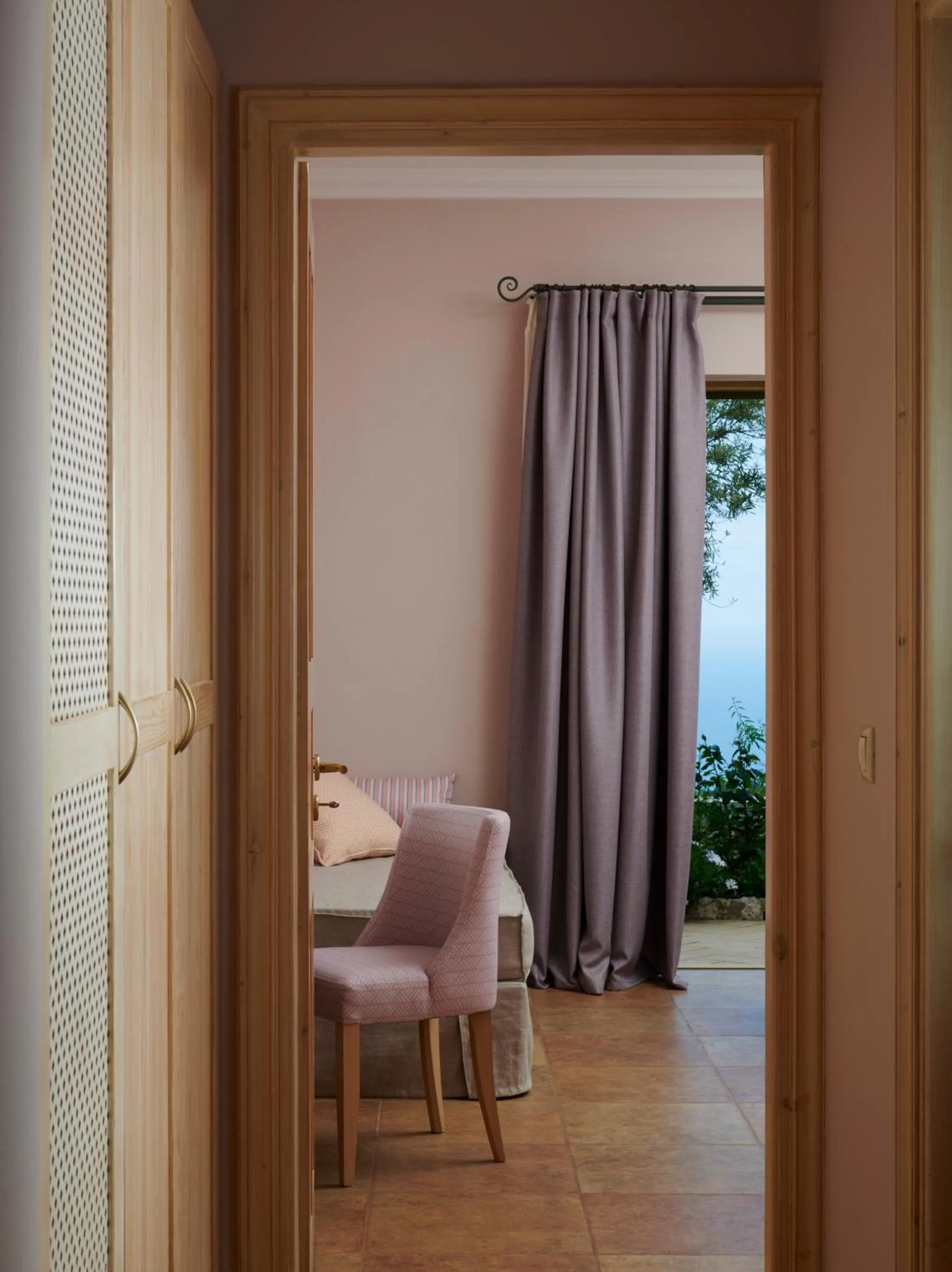 Seating area in Artblue Villas