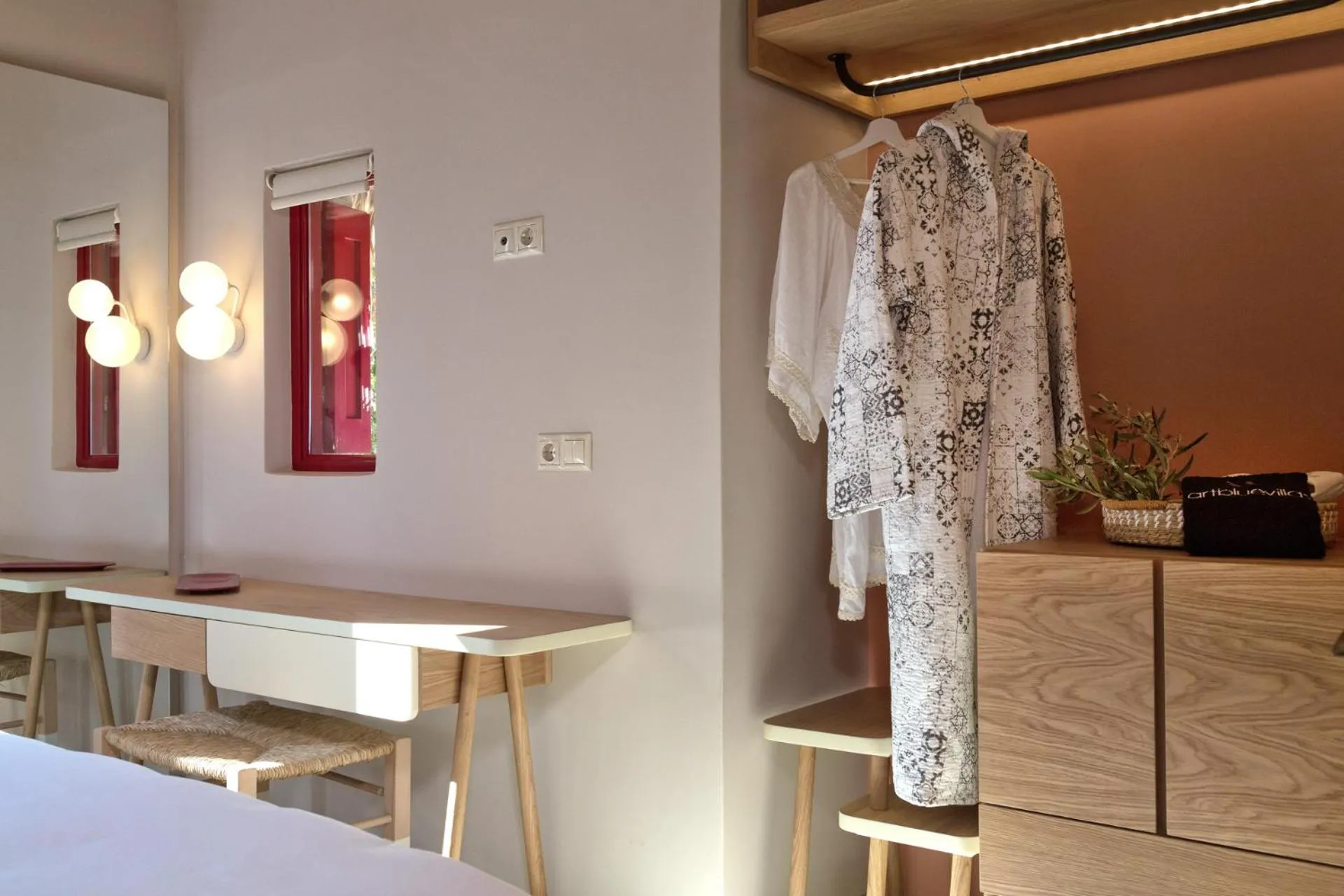 Bedroom in Artblue Villas