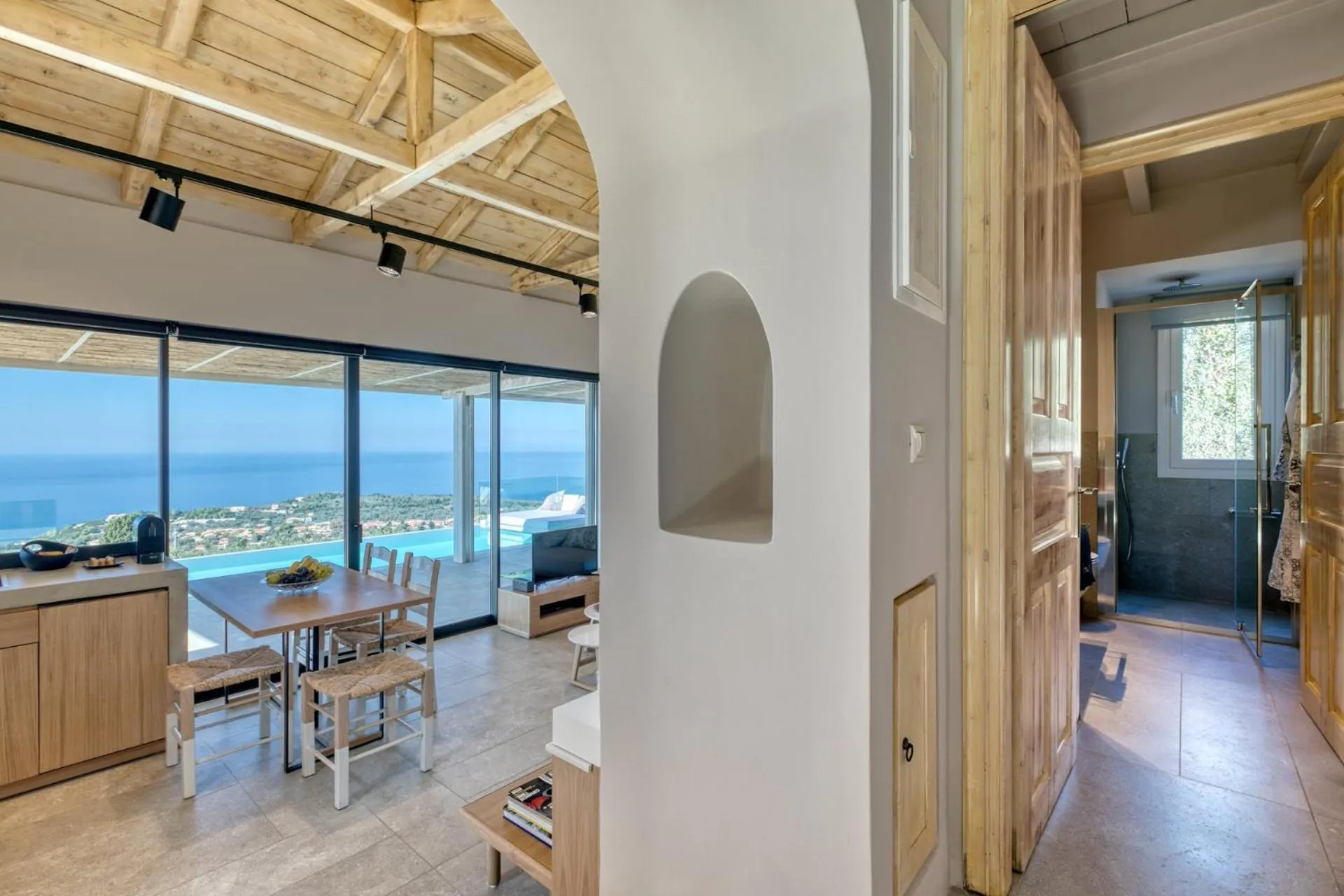 Living room in Artblue Villas