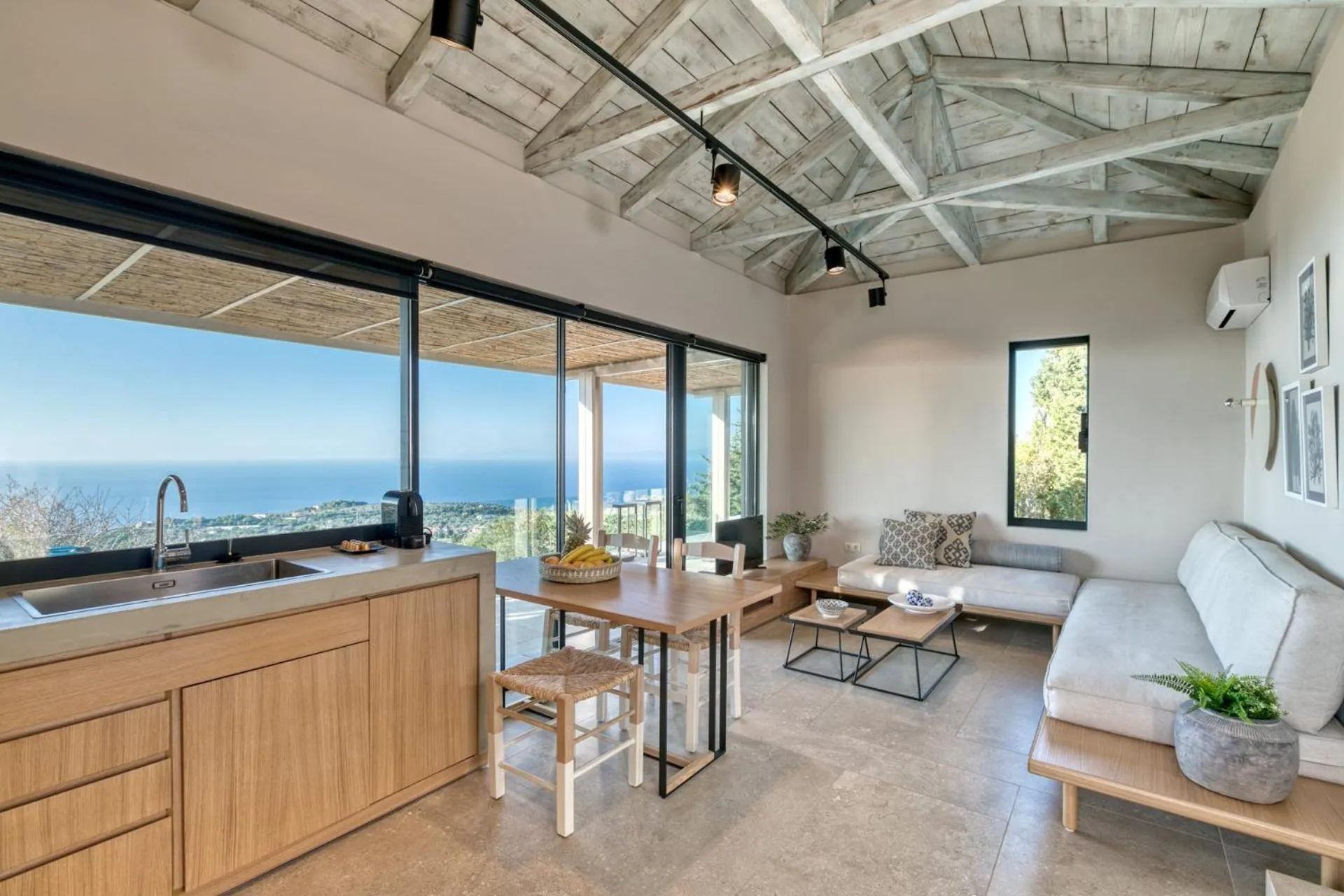 Living room in Artblue Villas