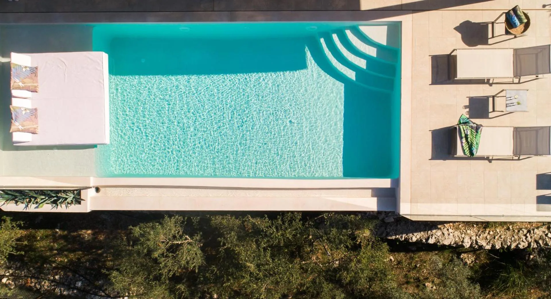 Swimming pool in Artblue Villas