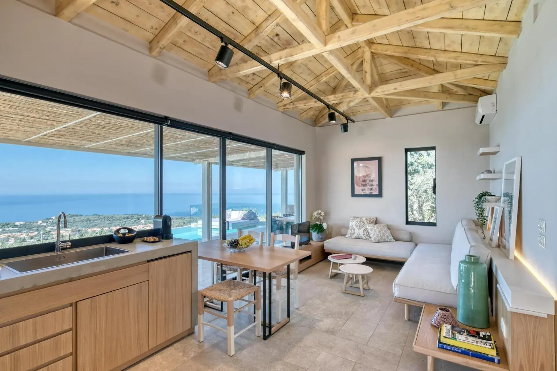 Living room in Artblue Villas Living room in Artblue Villas