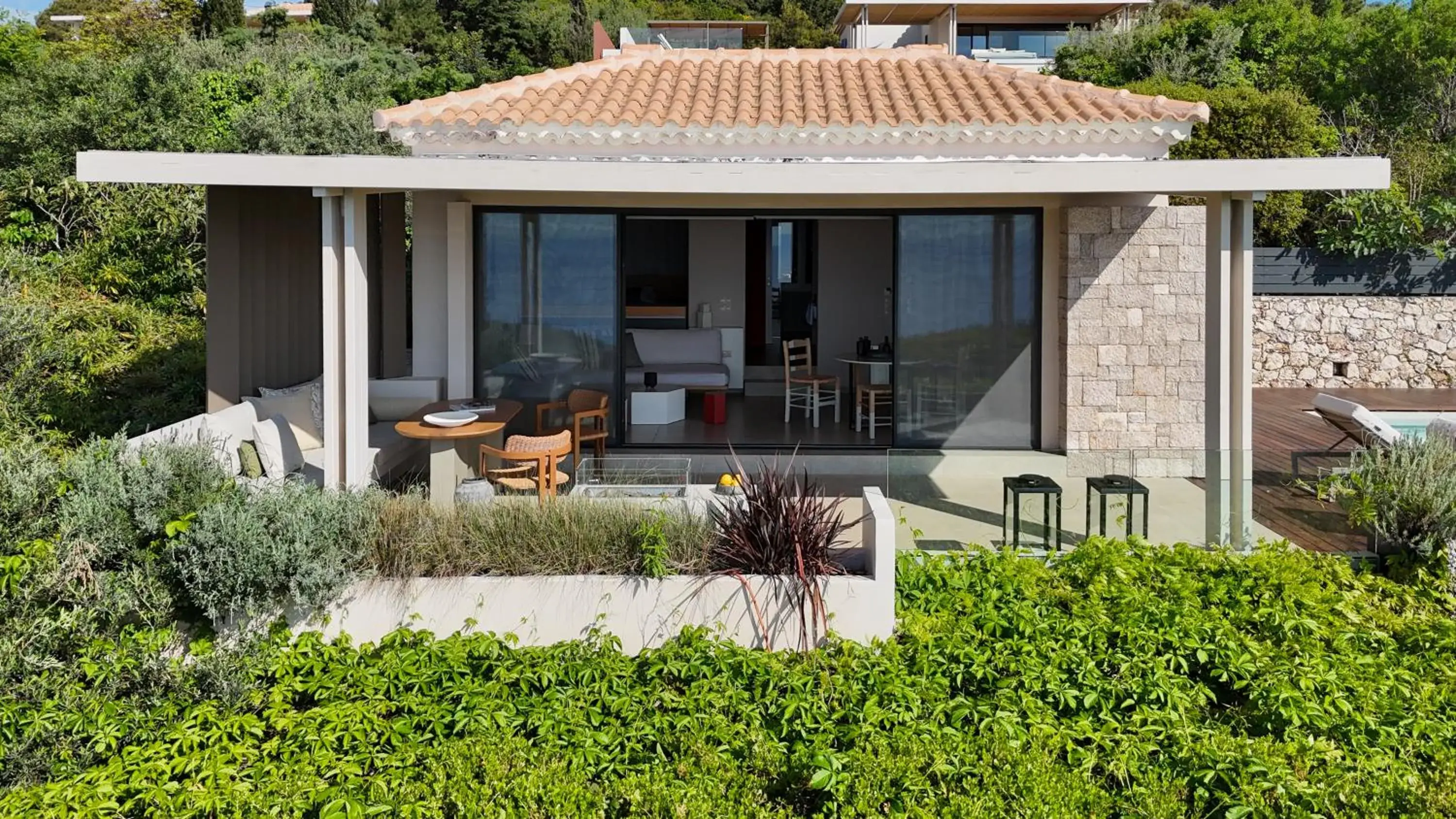 Property building in Artblue Villas Property building in Artblue Villas