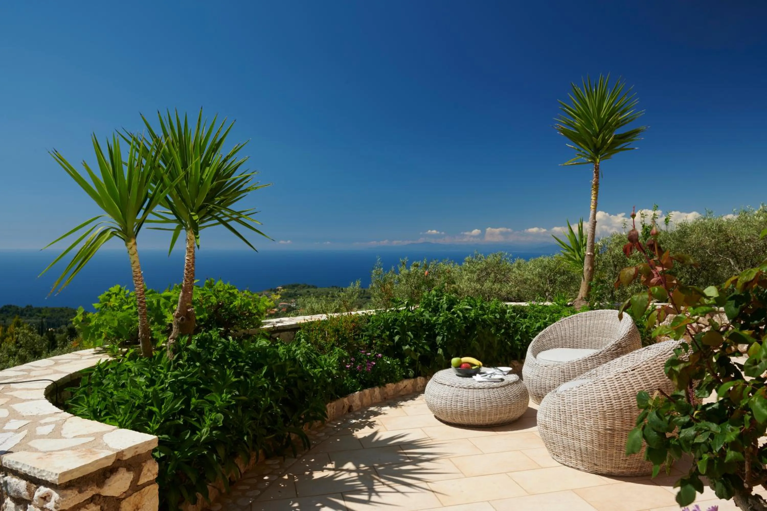 Patio in Artblue Villas