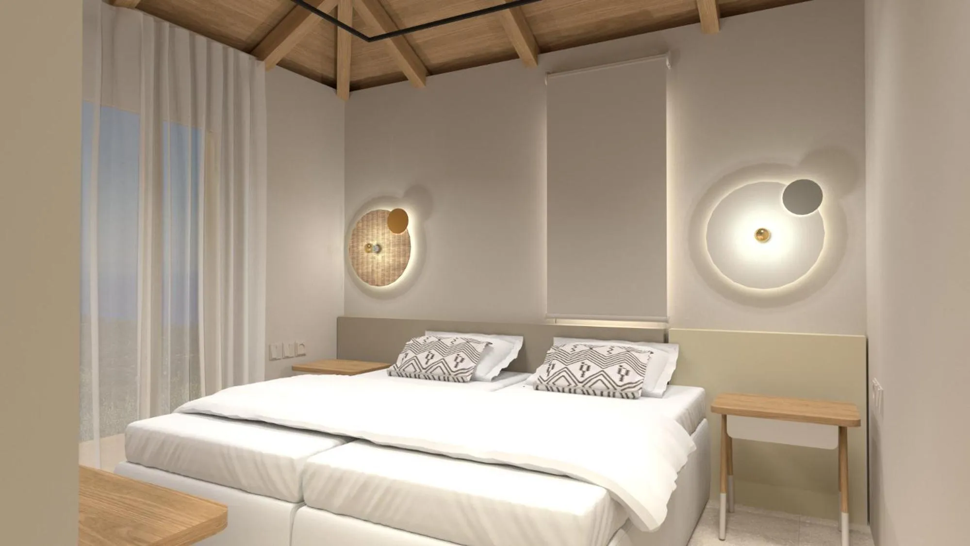 Bedroom, Bed in Artblue Villas