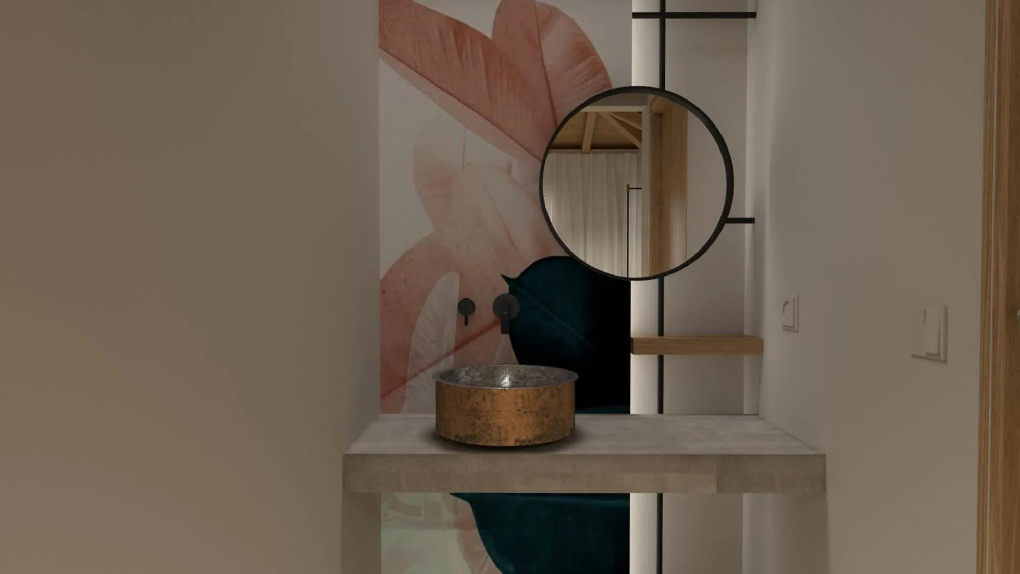 Decorative detail in Artblue Villas