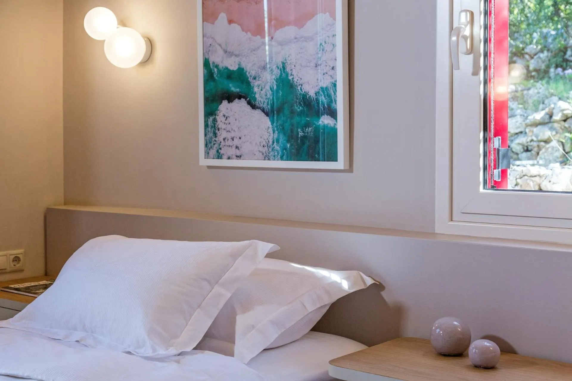 Bedroom, Bed in Artblue Villas