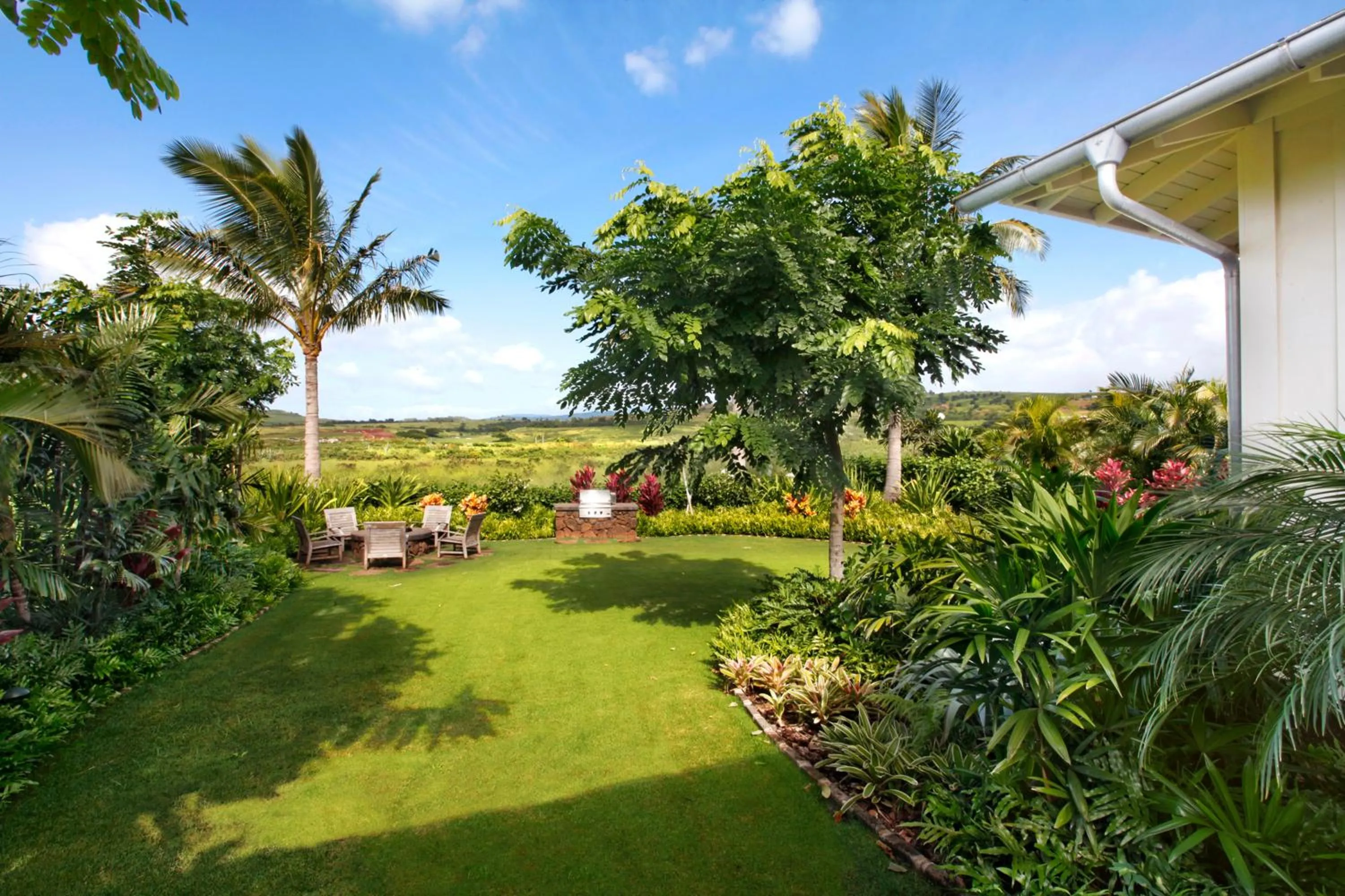 Garden in The Lodge at Kukuiula - CoralTree Residence Collection