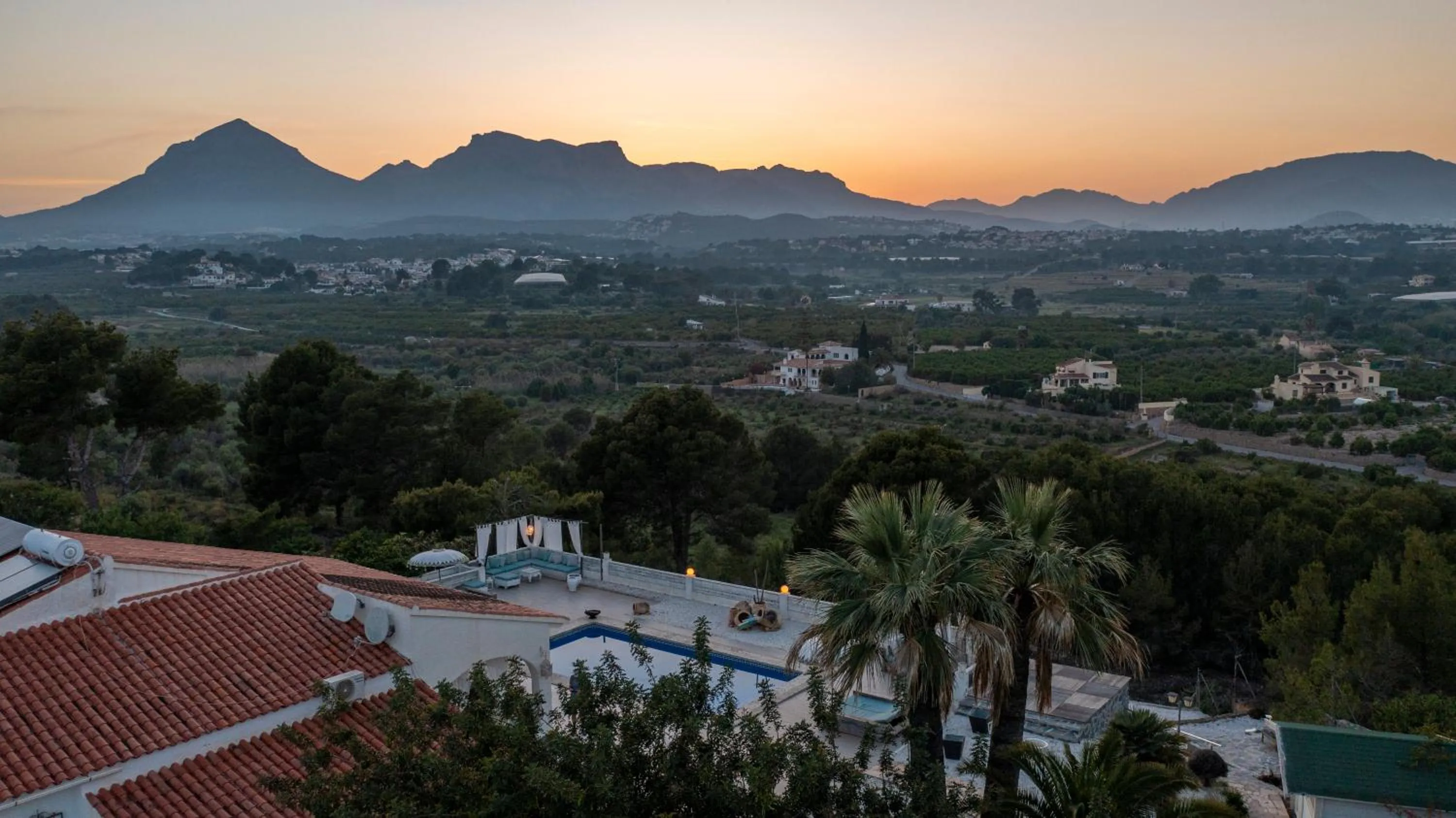 Bird's eye view in elparaiso-altea Apartment "Sylvia" ADULTS ONLY Bed & Borrel
