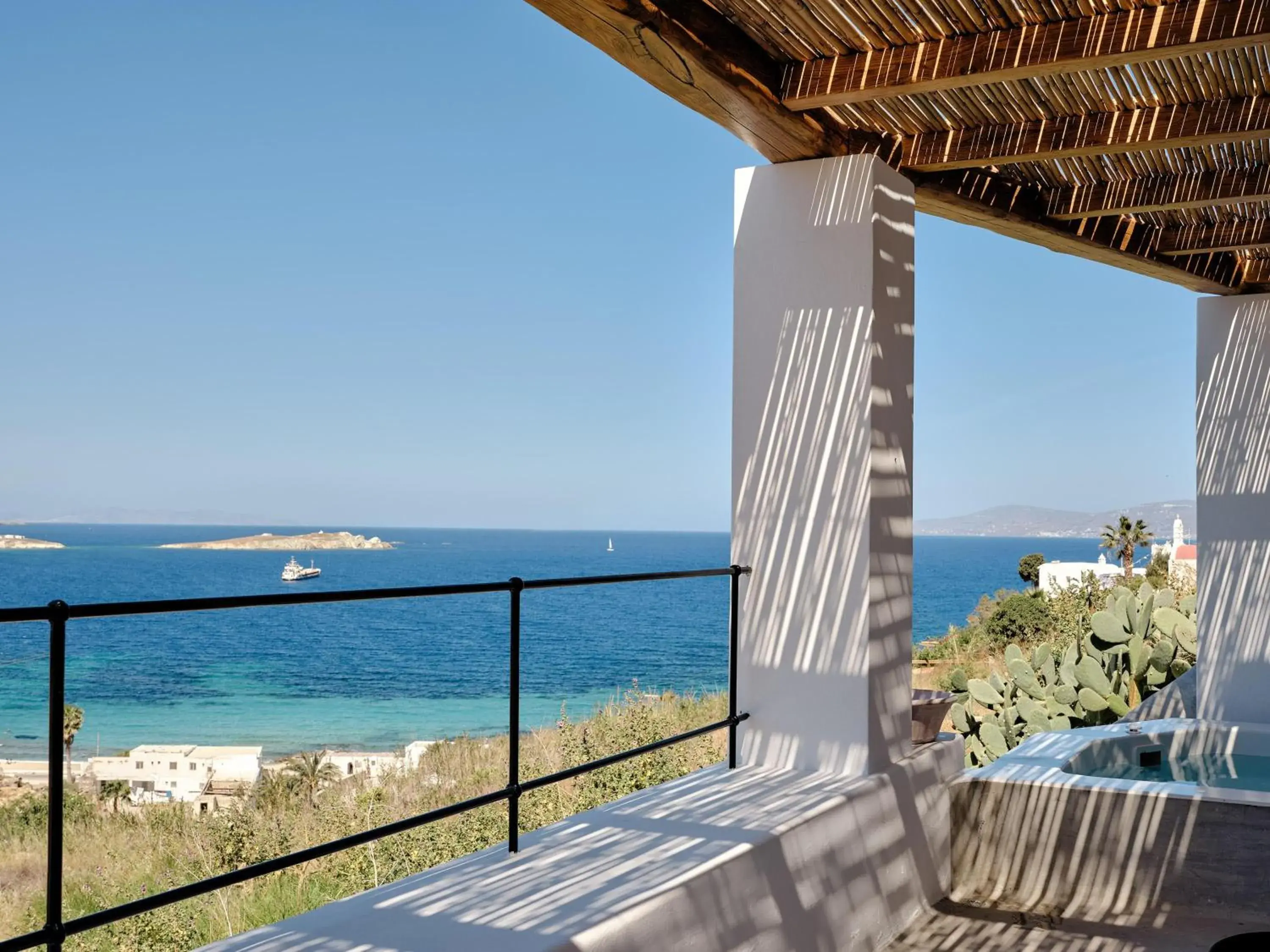 Bohemian Sunset & Sea View Suite with Heated Plunge Pool in Boheme Mykonos Town - Small Luxury Hotels of the World Bohemian Sunset & Sea View Suite with Heated Plunge Pool in Boheme Mykonos Town - Small Luxury Hotels of the World