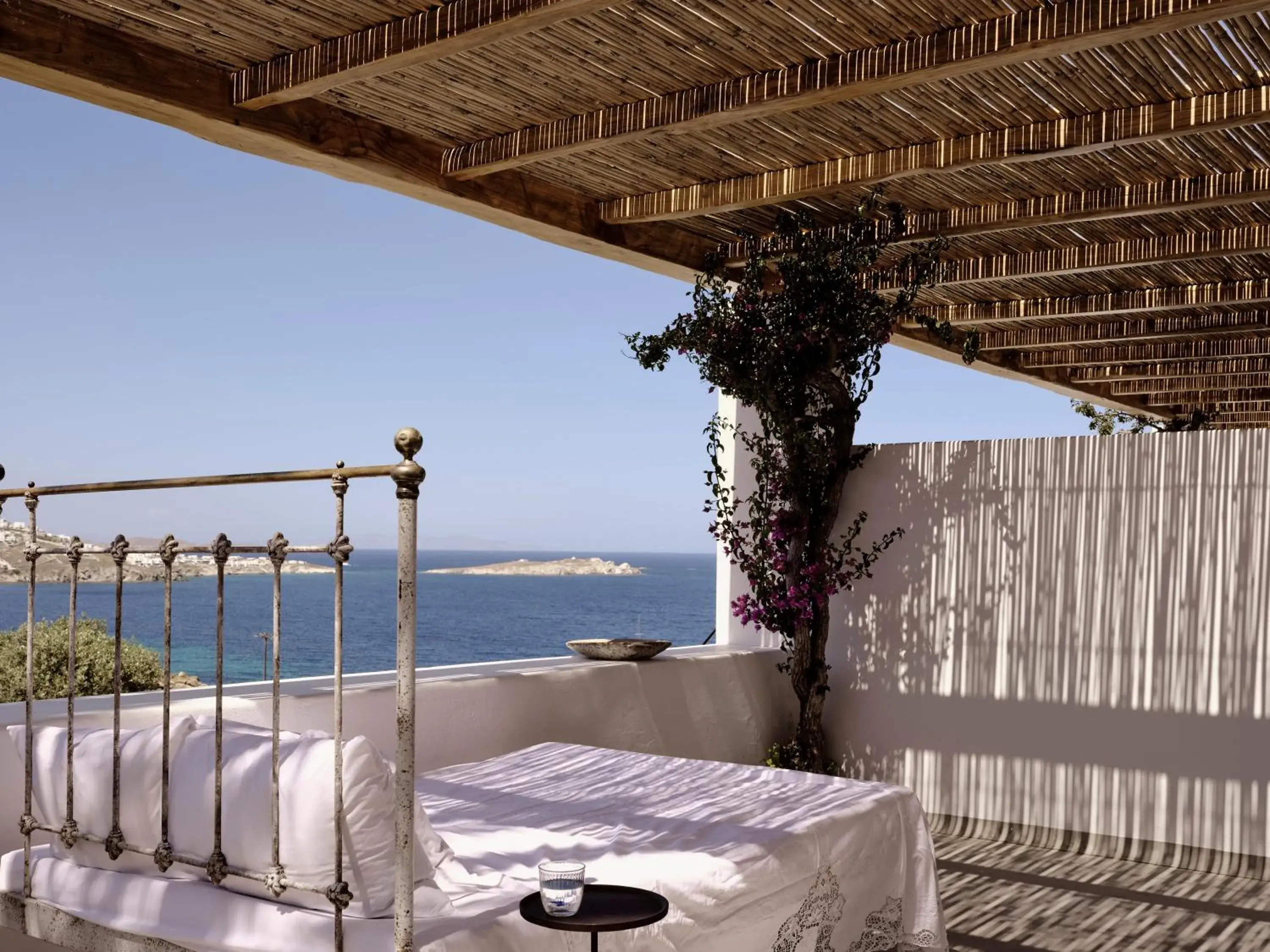 Honeymoon Sunset & Sea View Suite with Heated Plunge Pool in Boheme Mykonos Town - Small Luxury Hotels of the World Honeymoon Sunset & Sea View Suite with Heated Plunge Pool in Boheme Mykonos Town - Small Luxury Hotels of the World