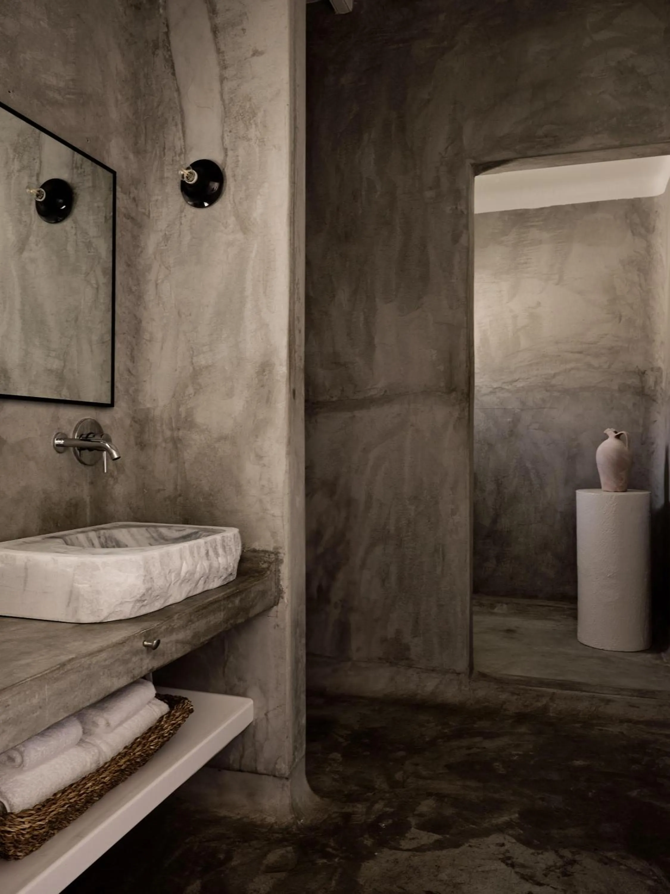 Bathroom in Boheme Mykonos Town - Small Luxury Hotels of the World