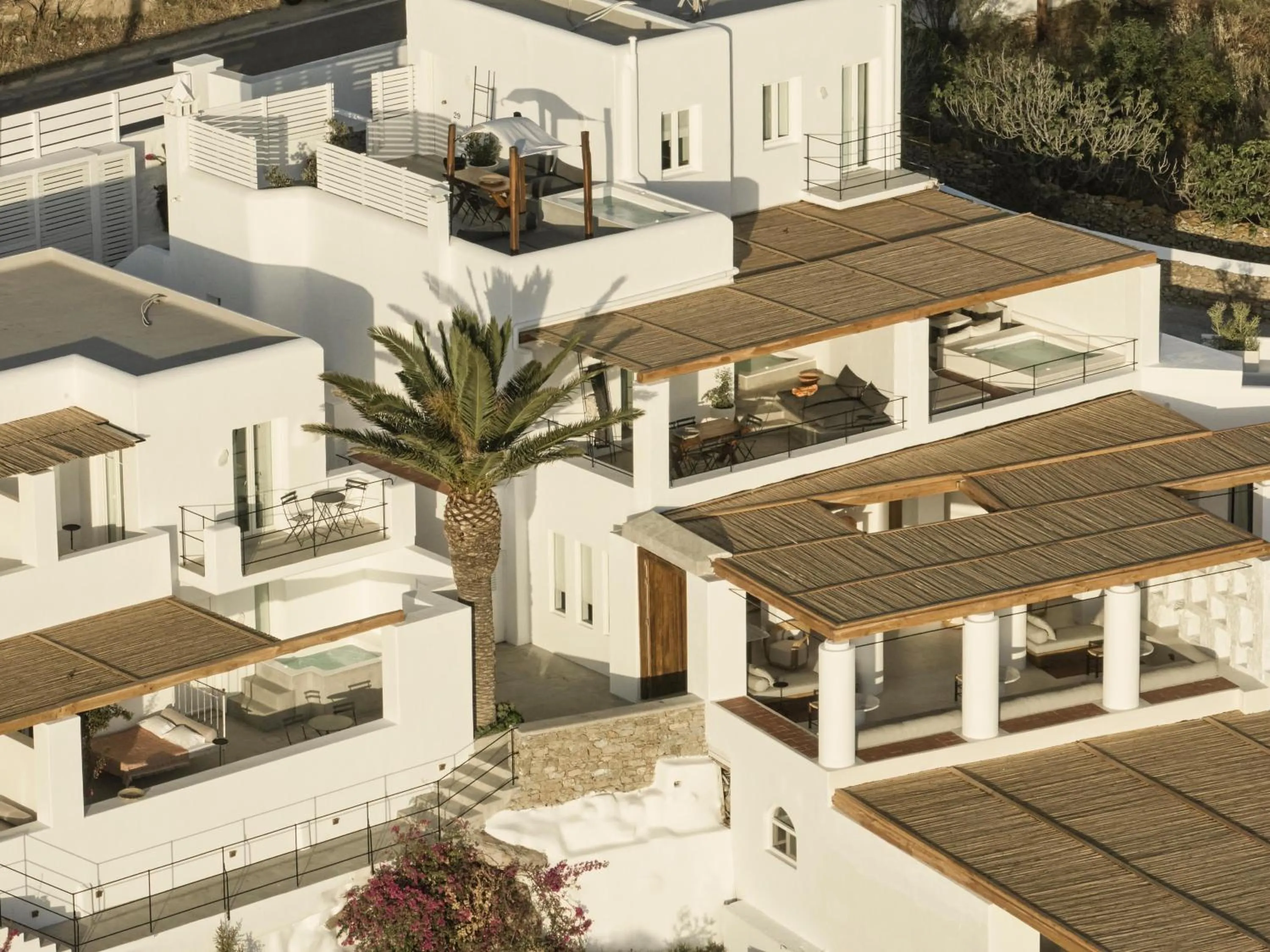 Bird's eye view in Boheme Mykonos Town - Small Luxury Hotels of the World