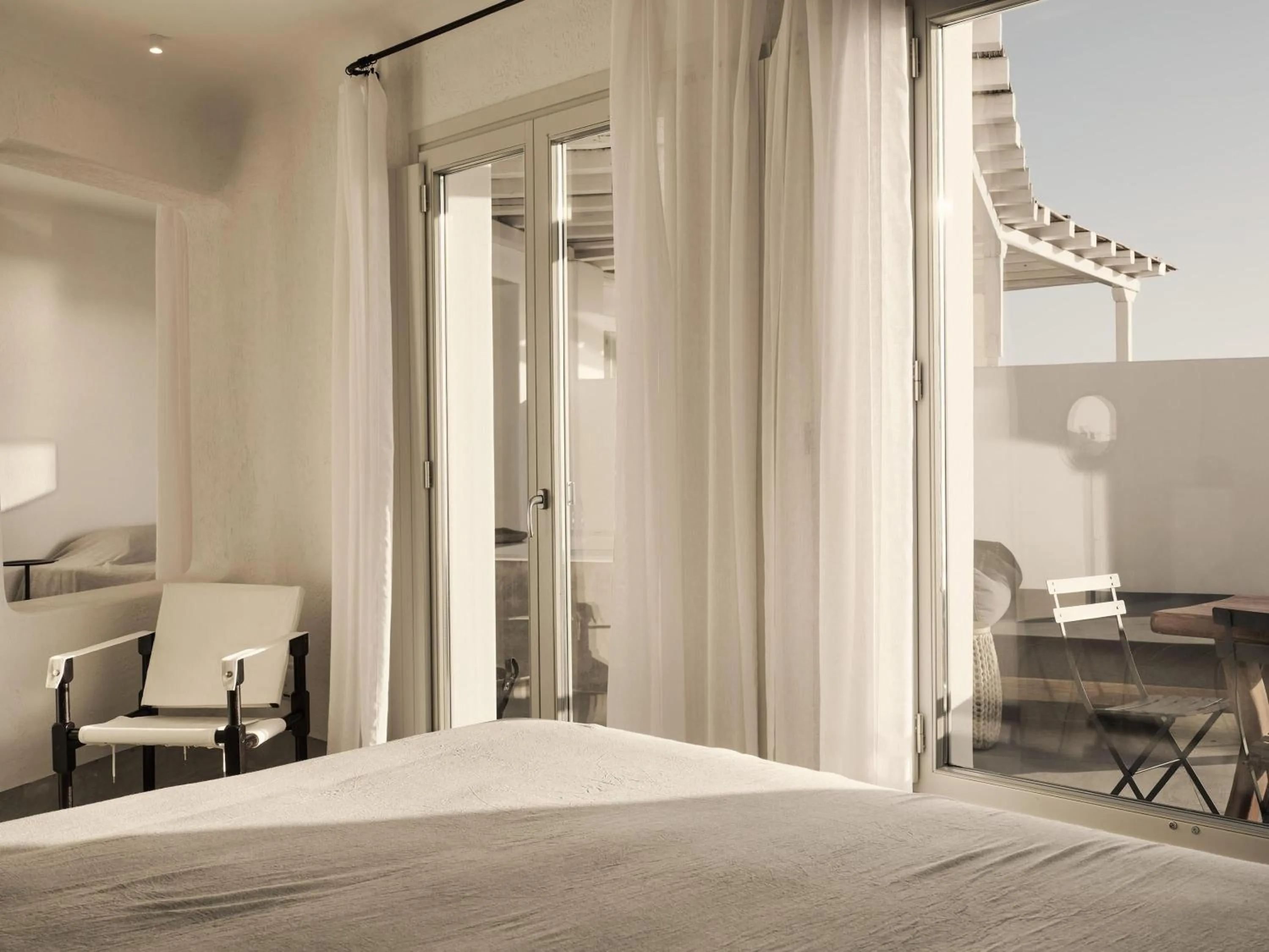 Photo of the whole room, Bed in Boheme Mykonos Town - Small Luxury Hotels of the World