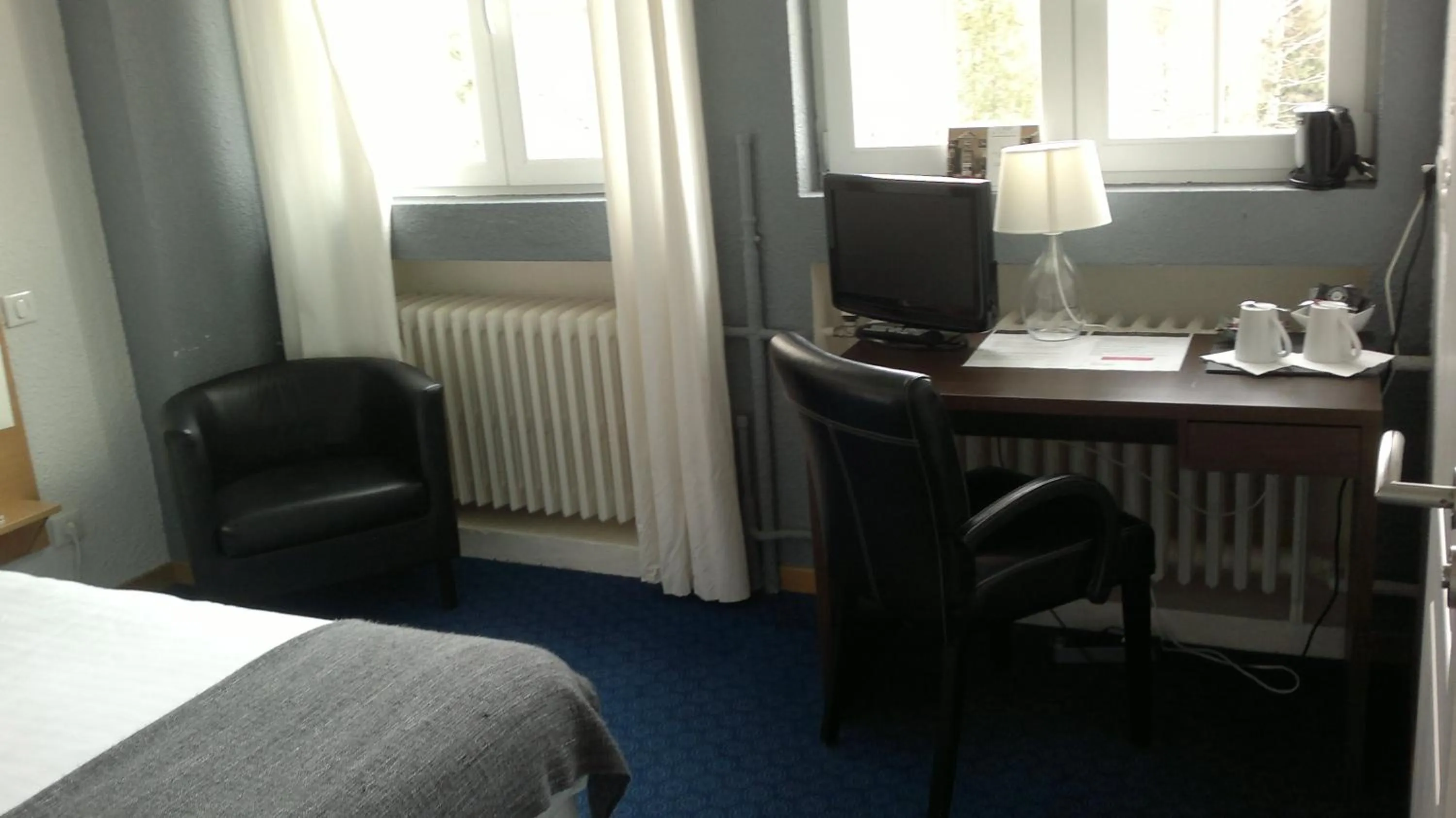 Bed in Hôtel la Régie