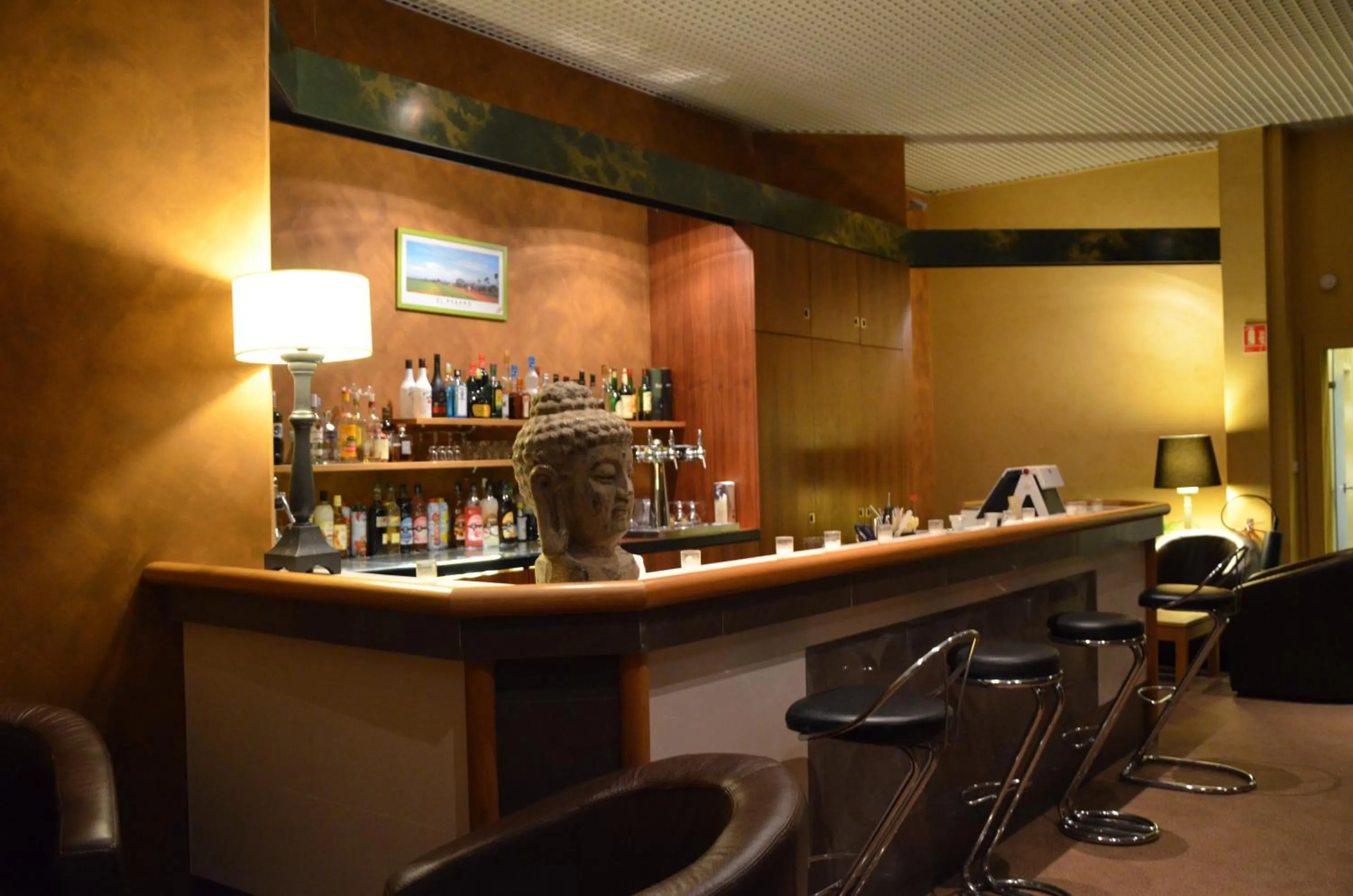 Lounge or bar in Hôtel la Régie