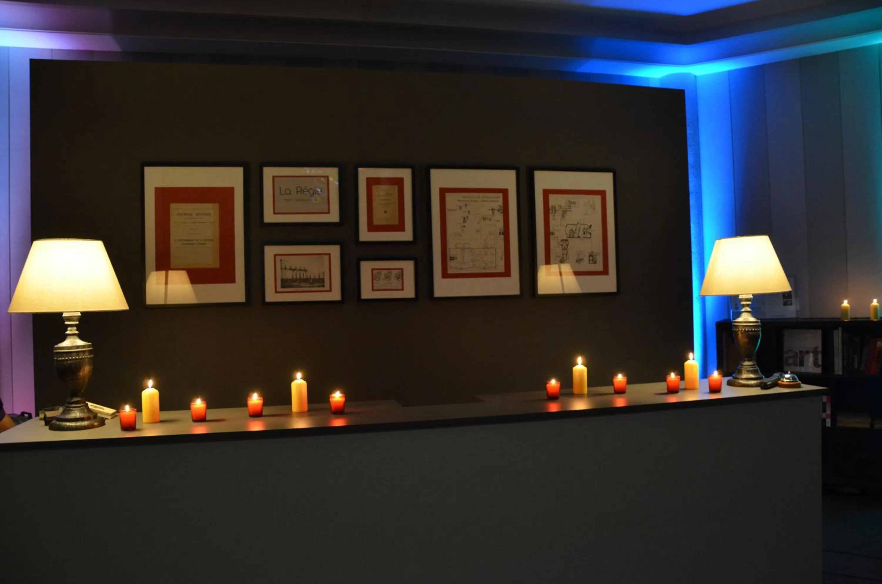 Lobby or reception in Hôtel la Régie
