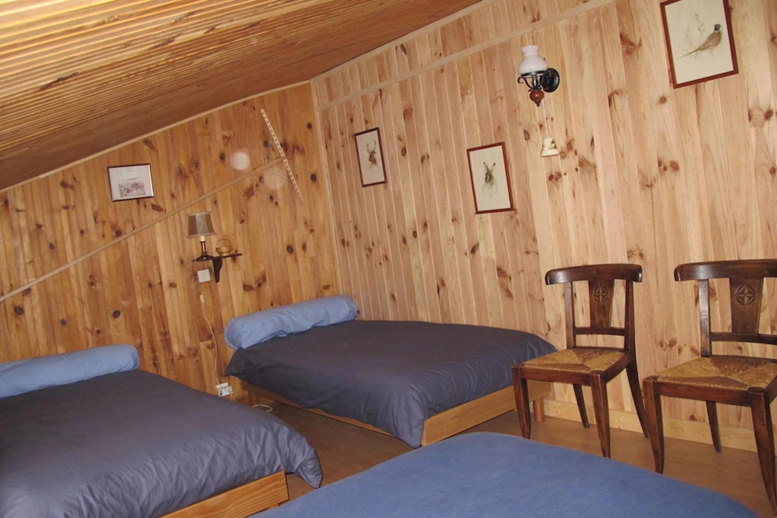 Bed in le Corral chambre d'hôte