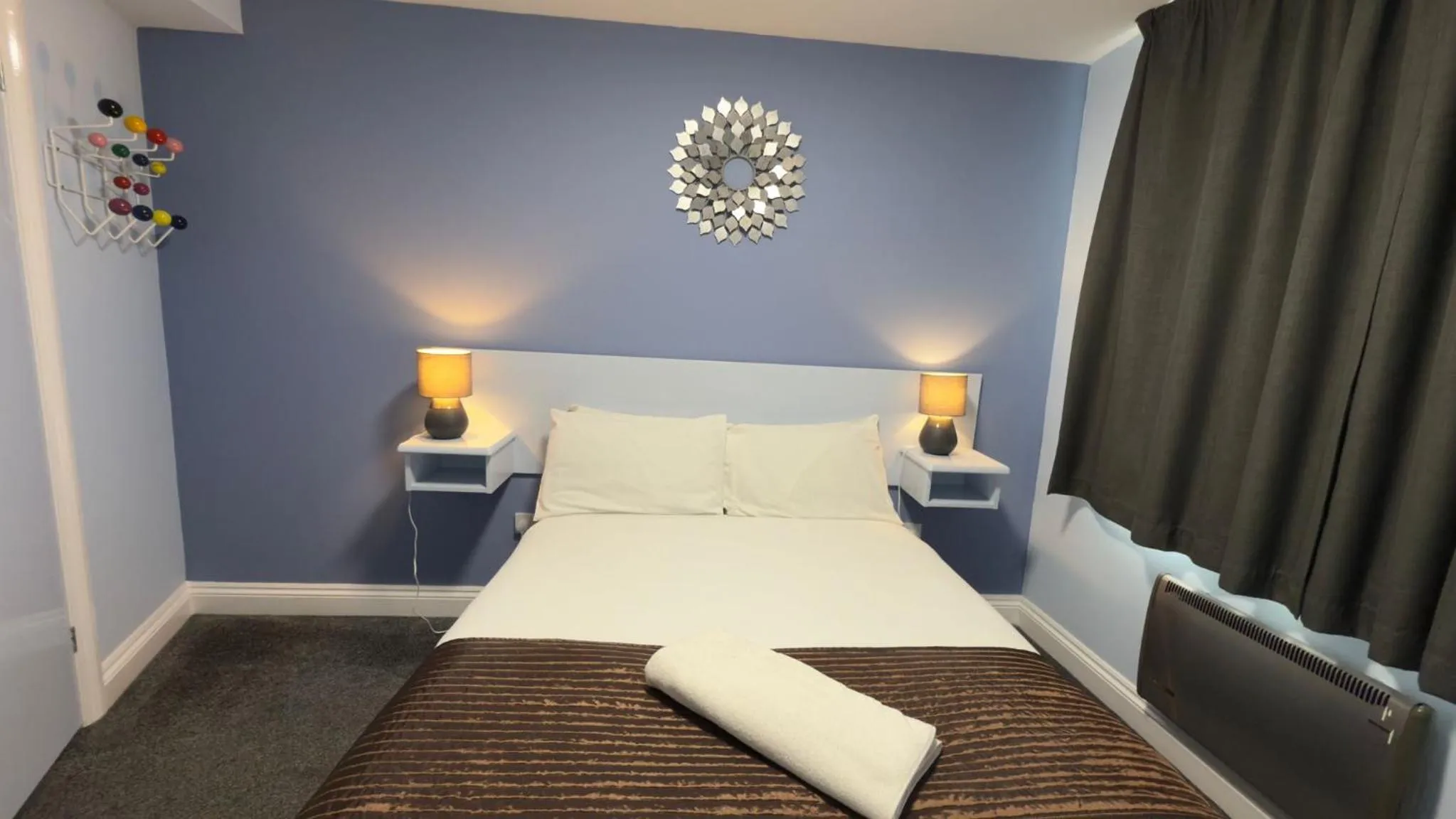 Bed in The Terrace Lodge Hotel