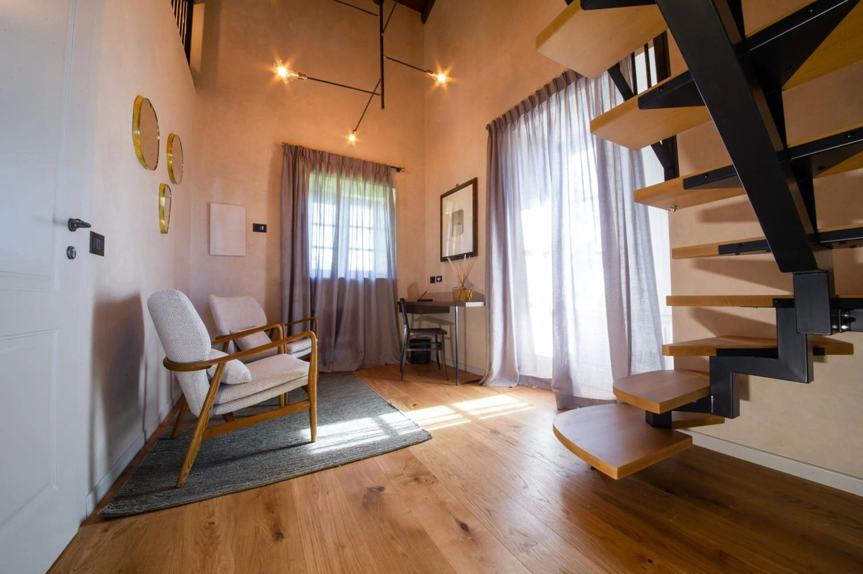 Living room in Relais San Vigilio al Castello