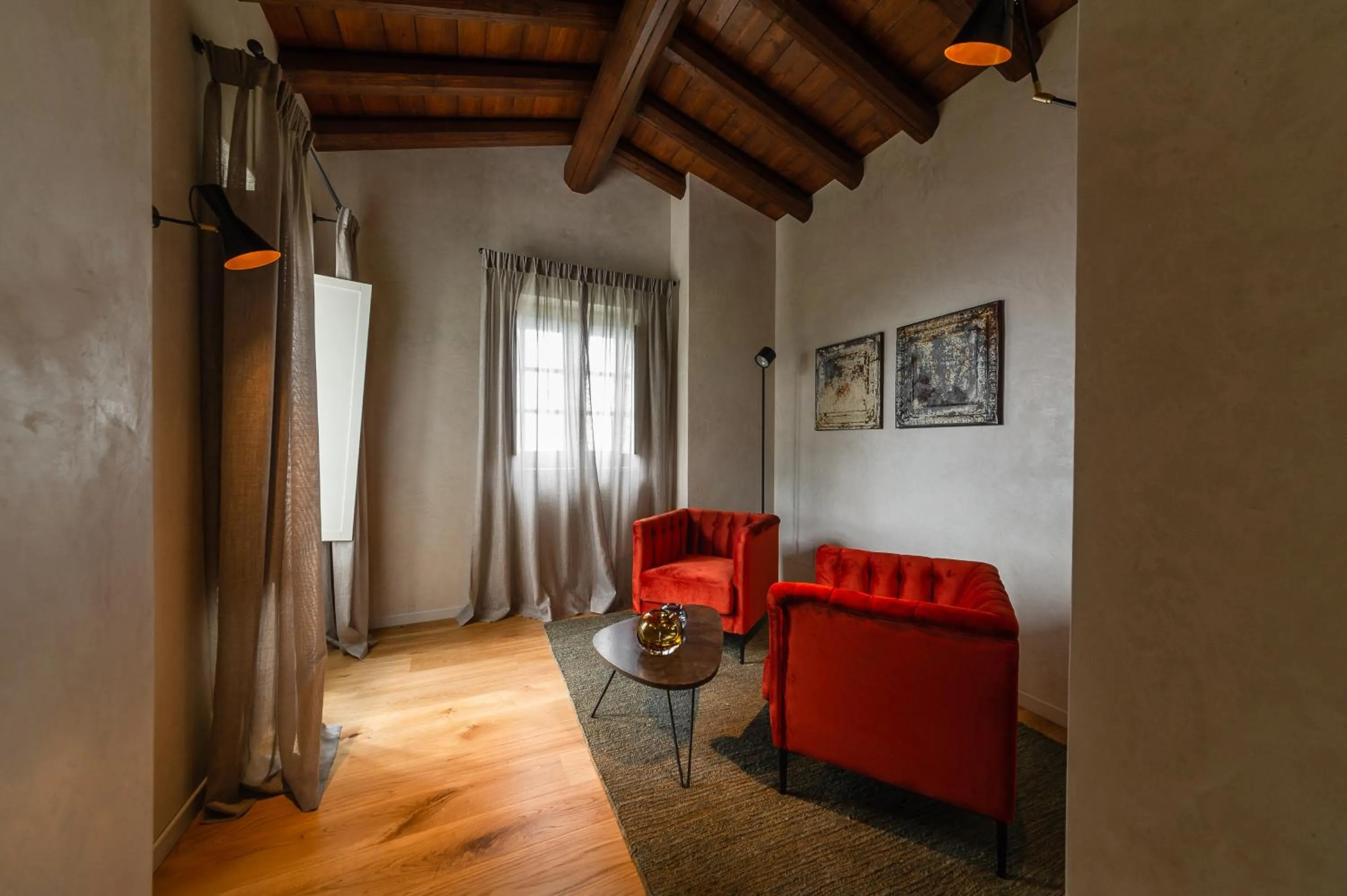 Living room in Relais San Vigilio al Castello