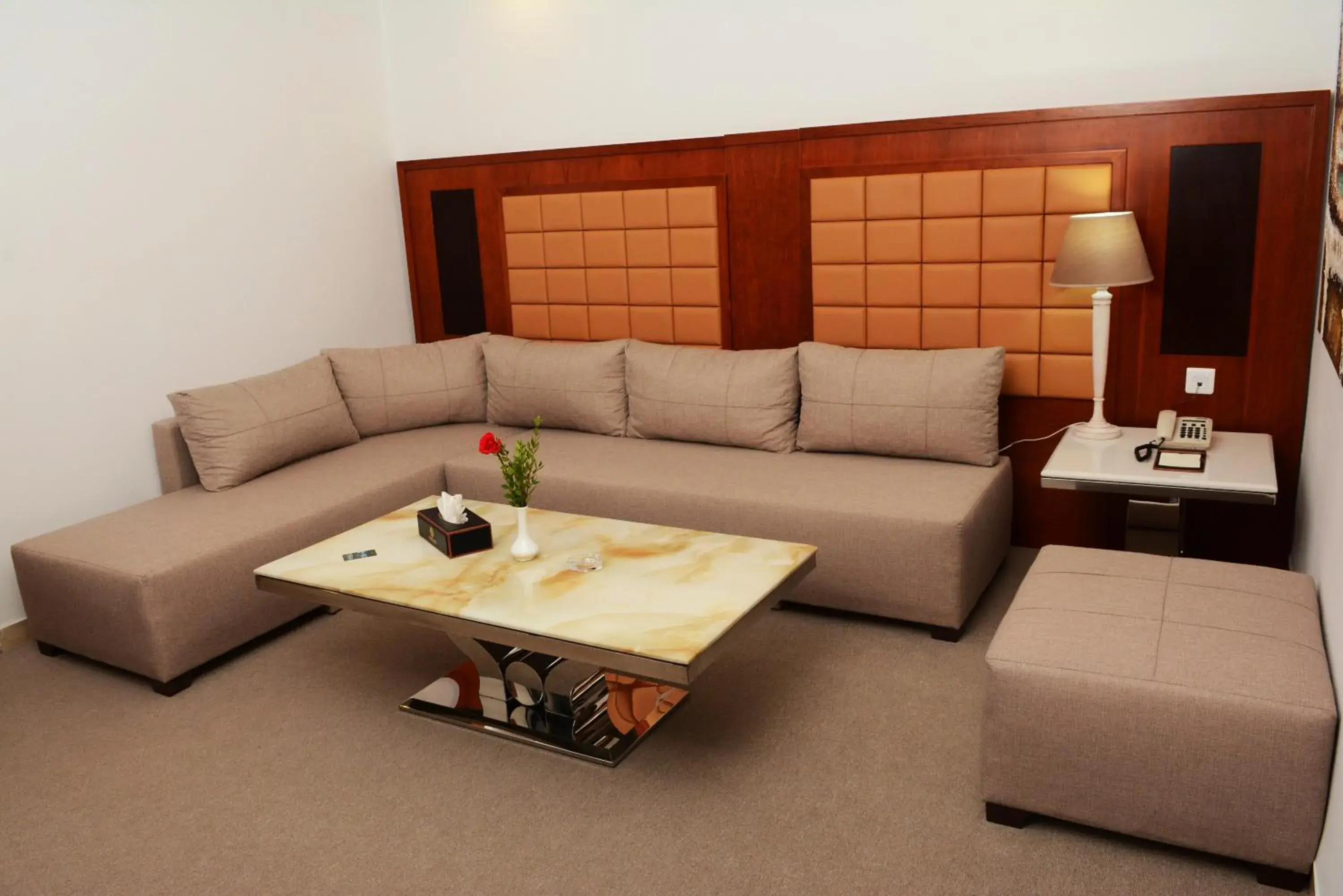 Living room in Marigold Hotel Living room in Marigold Hotel