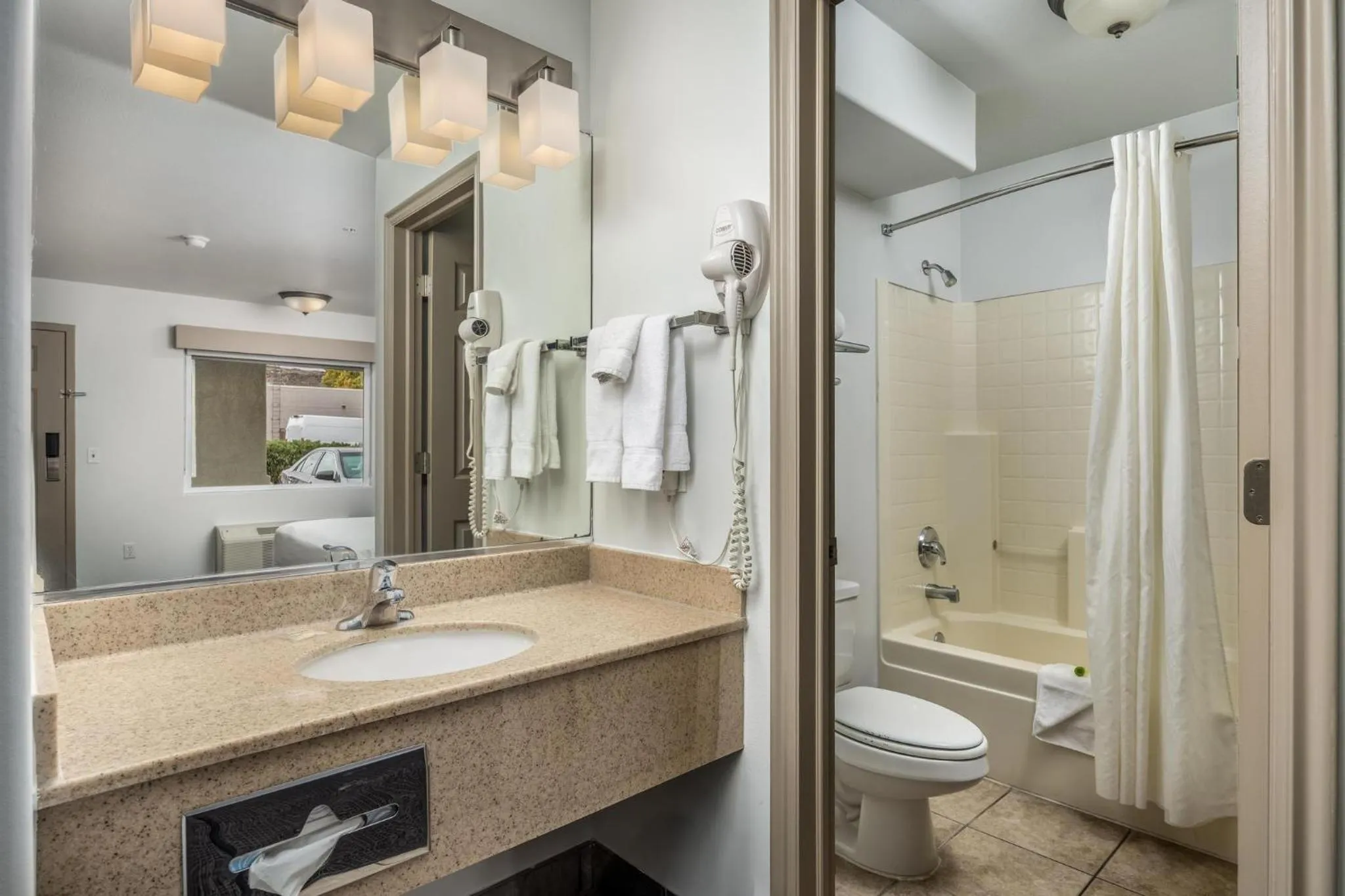 Bathroom in St. George Inn and Suites